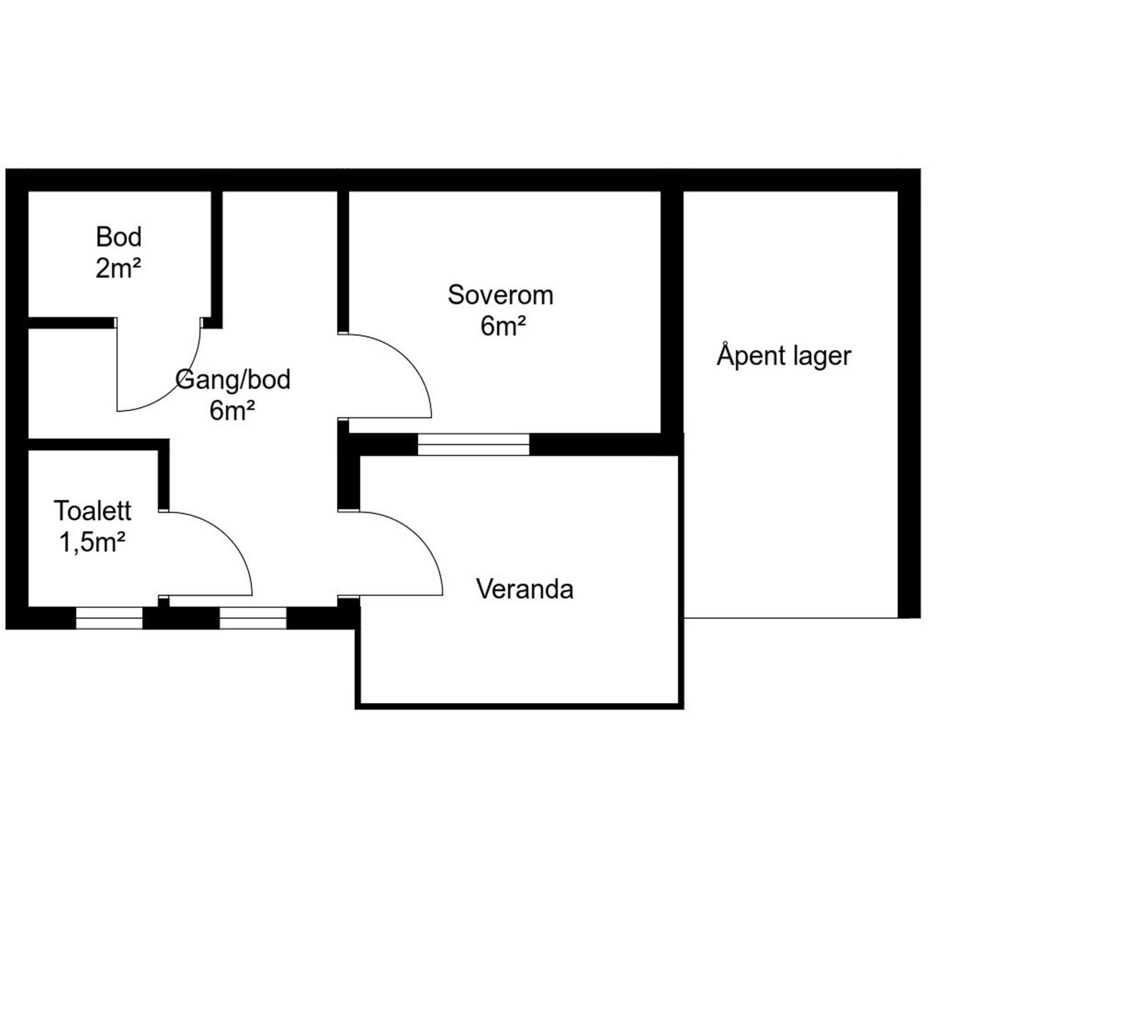 Planskisse Galleribilde