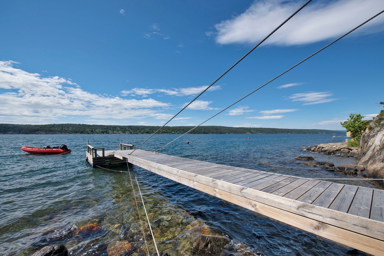 Nyrenovert brygge 2020 Galleribilde