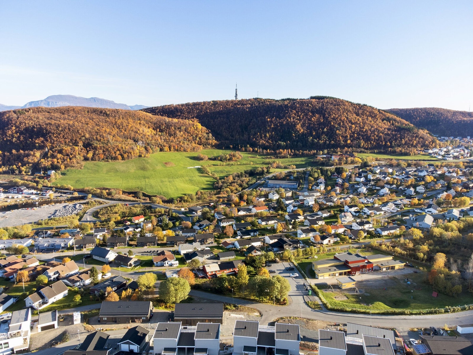Oversiktsbilde av nærområdet Galleribilde