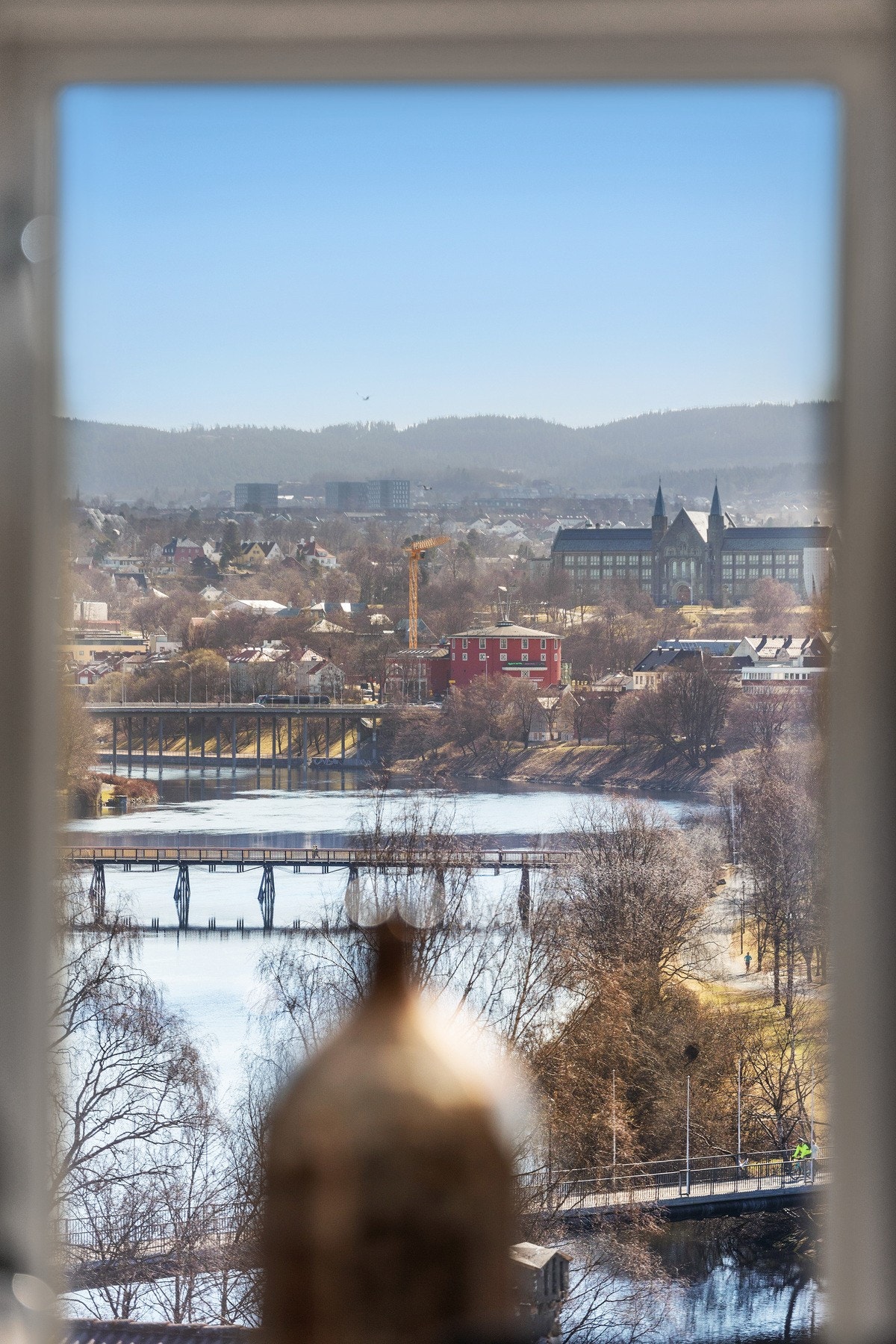 Her bor du uten innsyn med nydelig utsikt mot Nidelva og Øya. Galleribilde