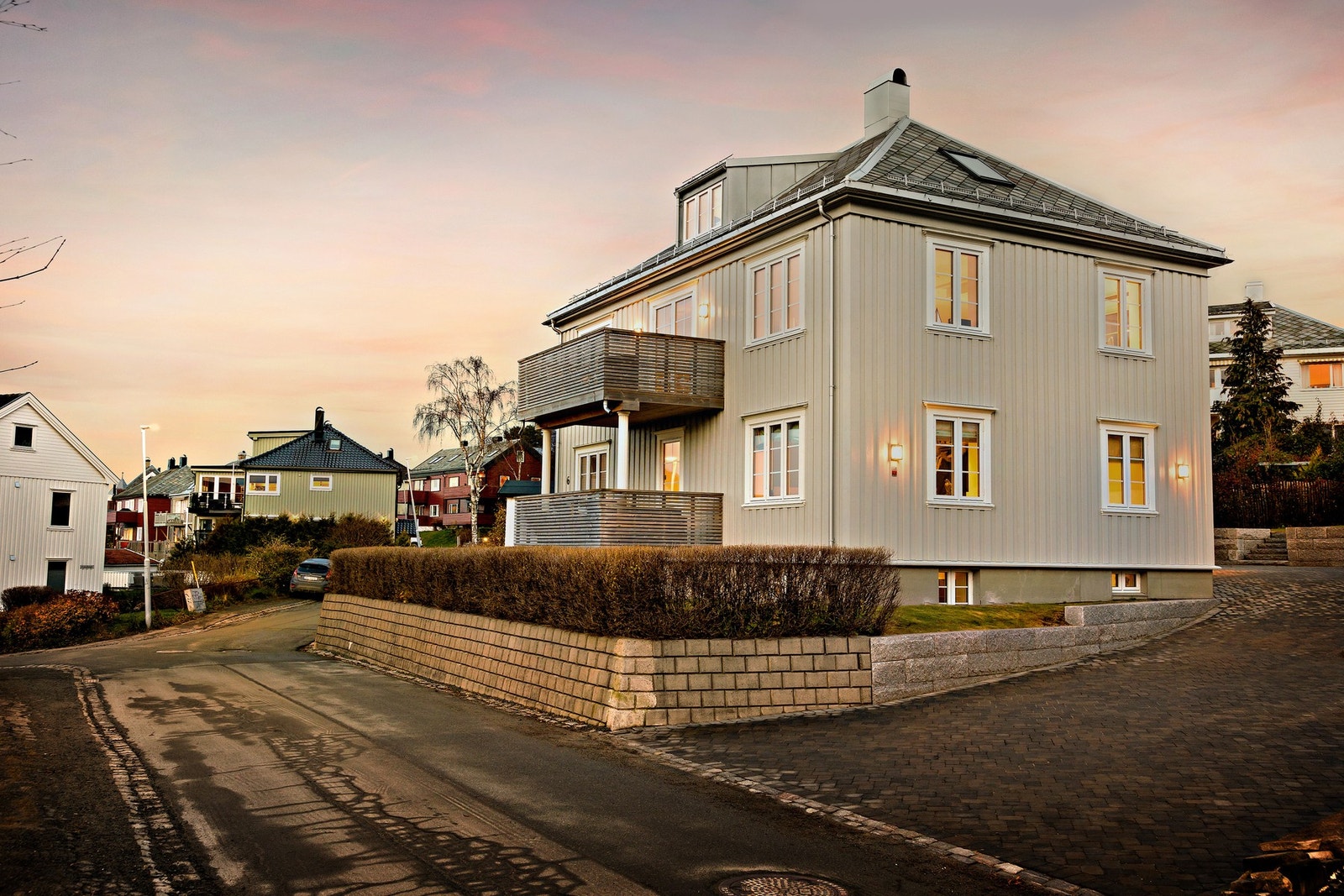 Tomta gir deg gode solforhold fra morgen til kveld. Galleribilde