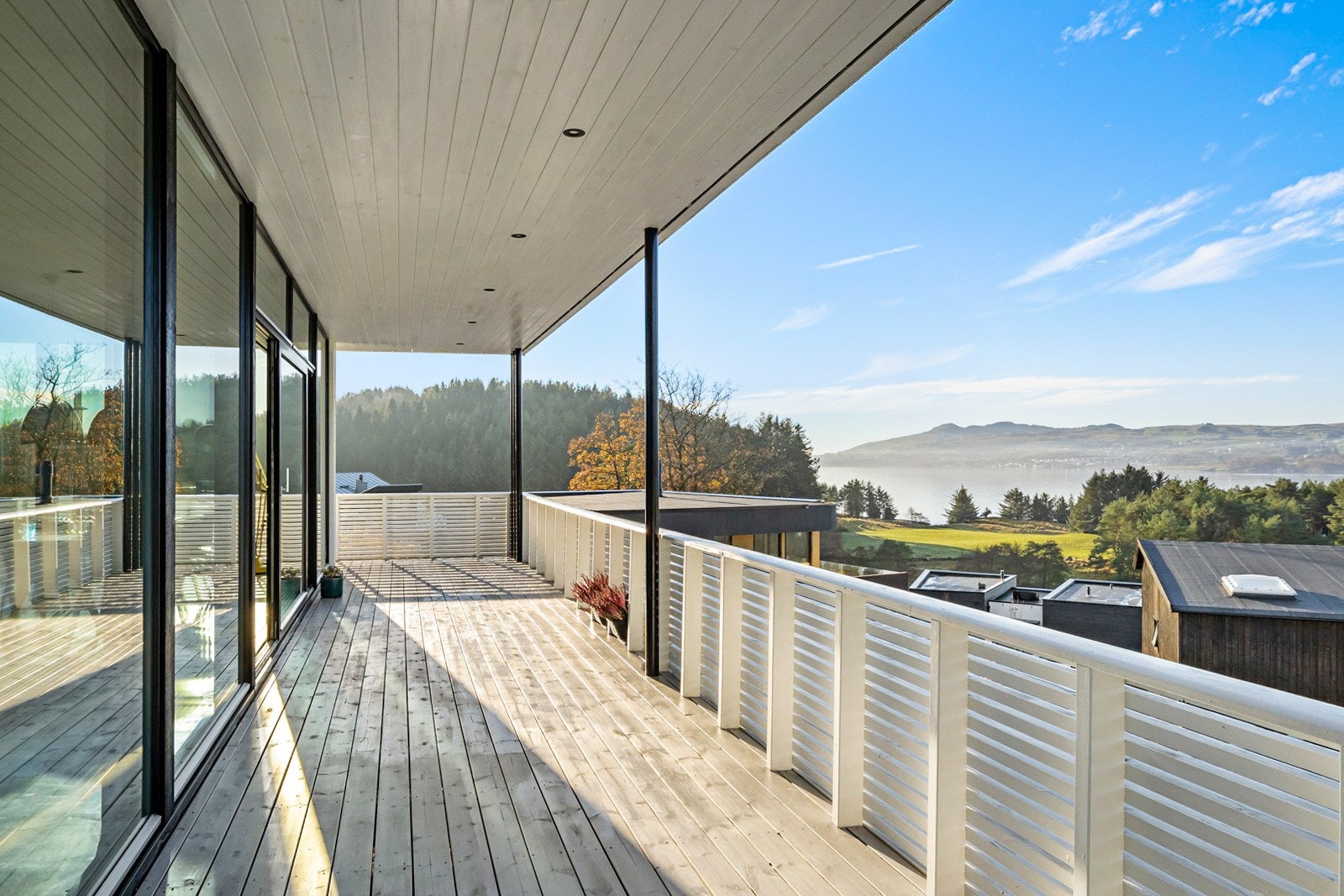 Utsikt mot sør og vest. Galleribilde