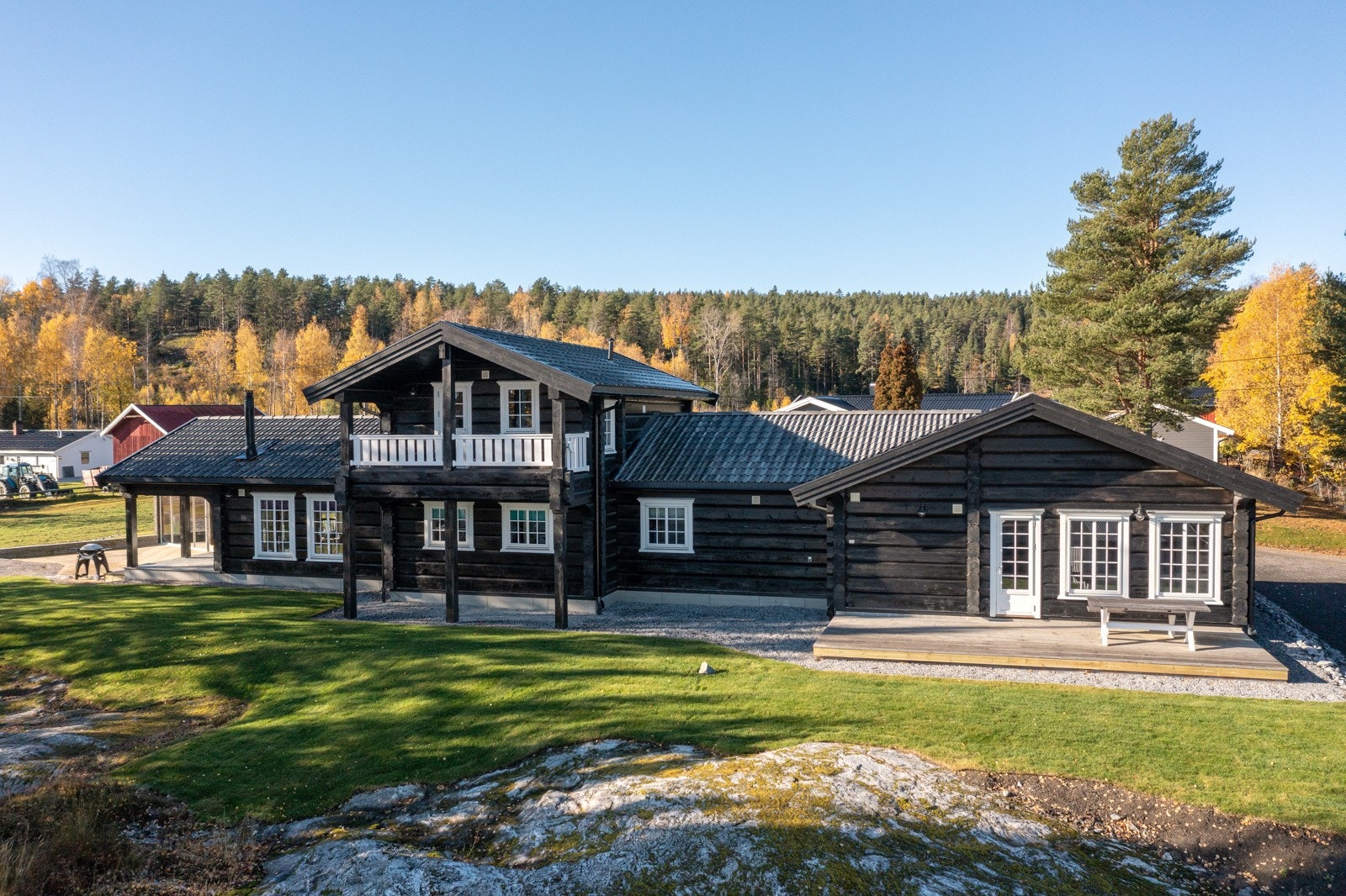 Fasadebilde mot vest. Galleribilde