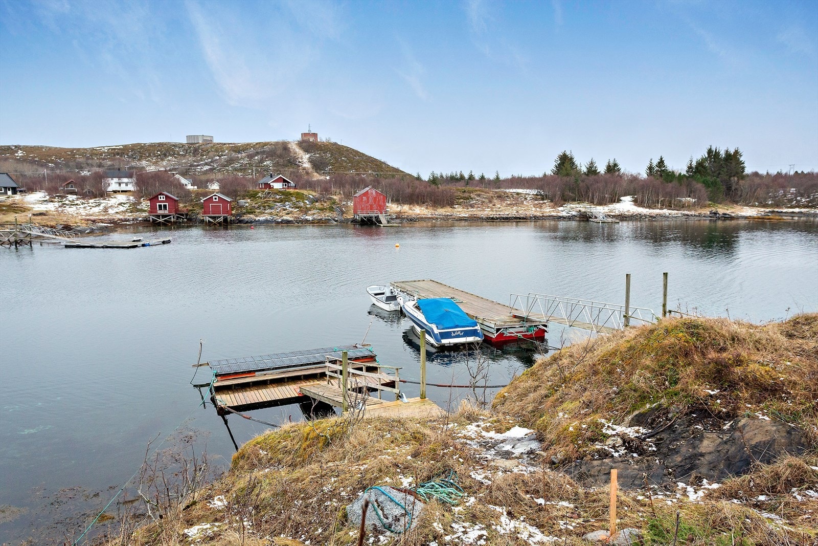 Flytebryggen til høyre kan disponereres til andelseiere etter tilgjengelighet. Galleribilde