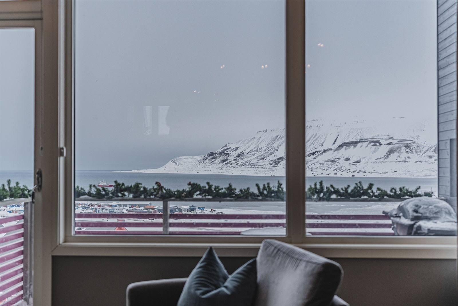 Utsikten er som et maleri i seg selv. Galleribilde