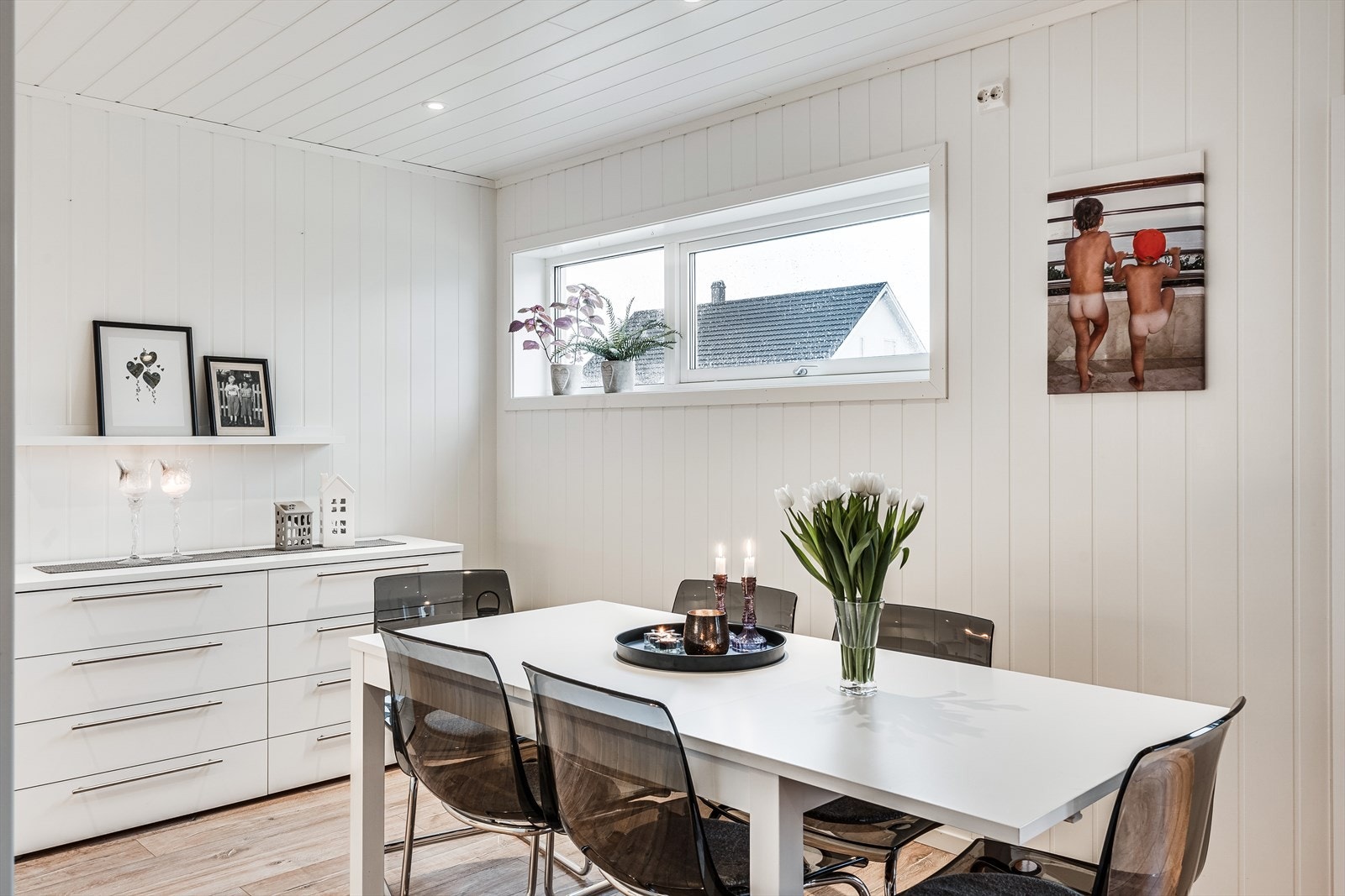 Her kan familien samles mens man selv tilberede et bedre måltid. Galleribilde