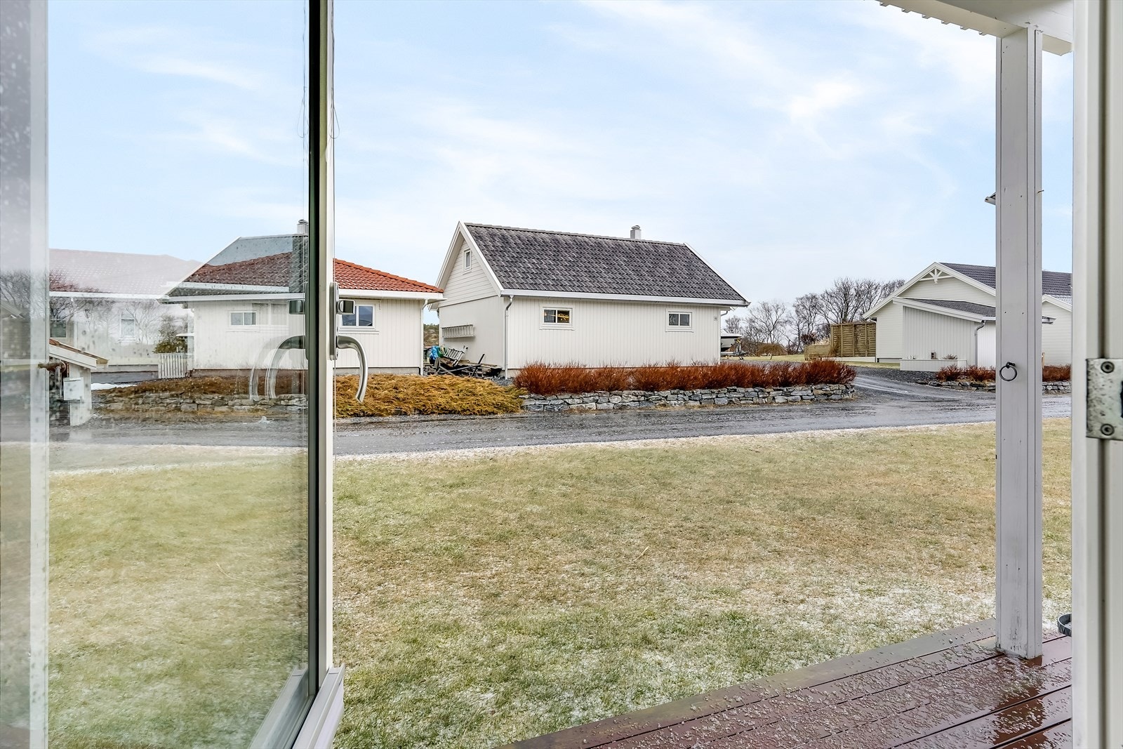 Terrasse er på ca. 6 m2. Galleribilde