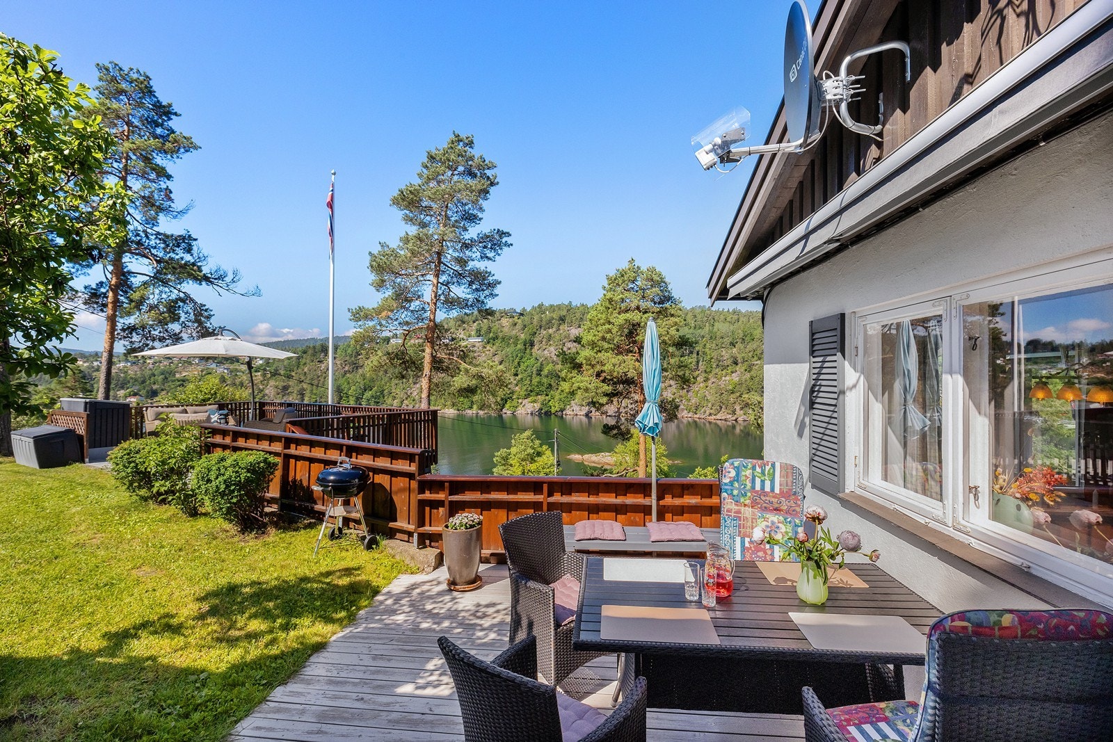 Solrike og skjermede uterom Galleribilde