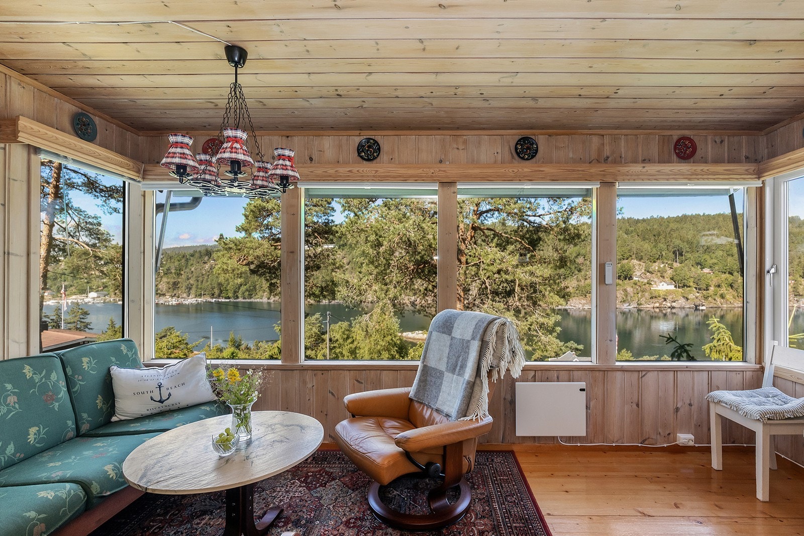 Stue med deilig utsikt Galleribilde