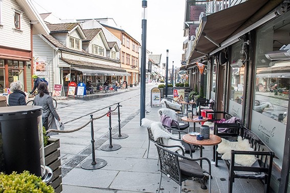En kopp kaffe i Sandnes? Galleribilde