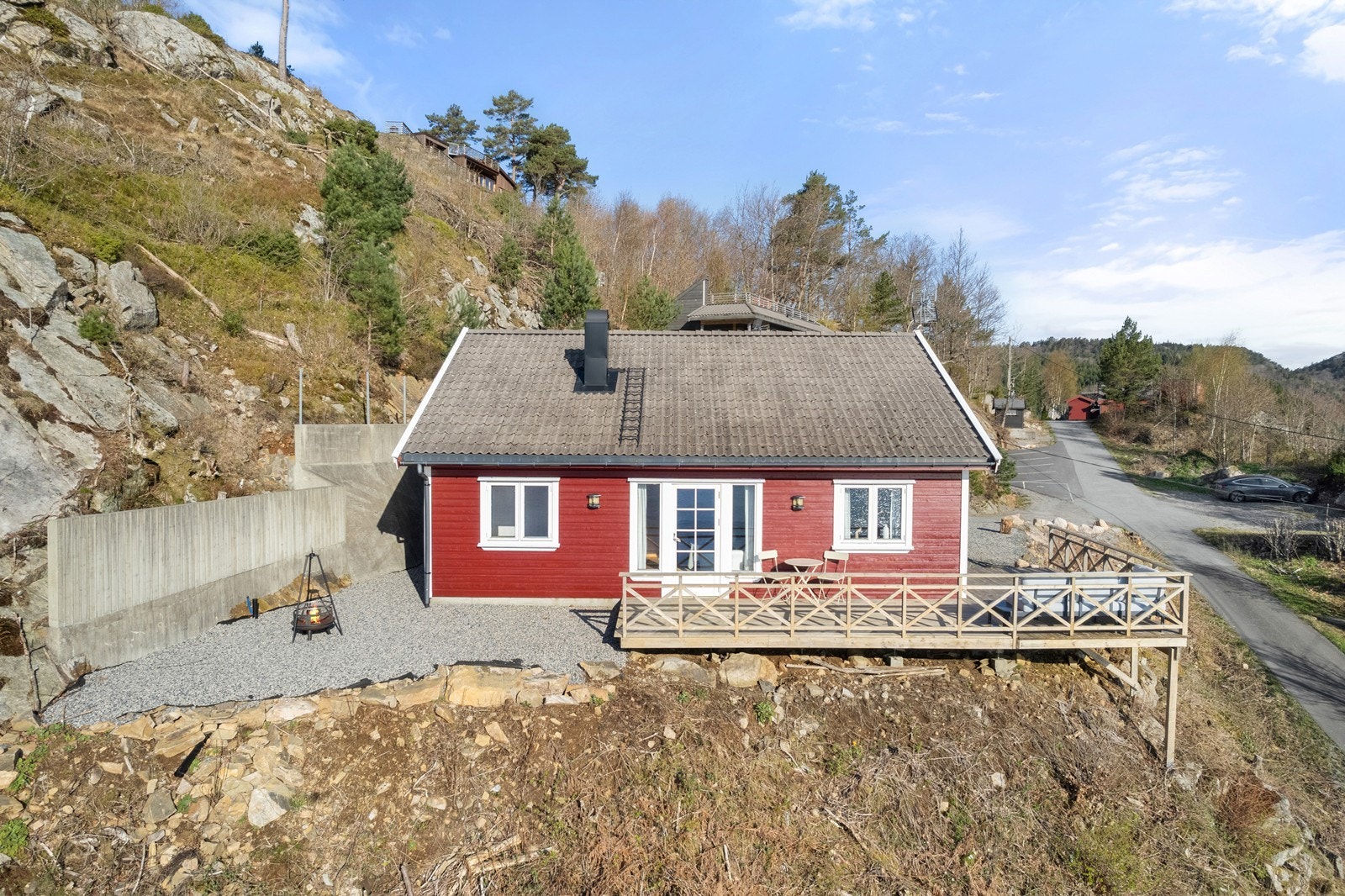 Hytta er fra 2009 Galleribilde