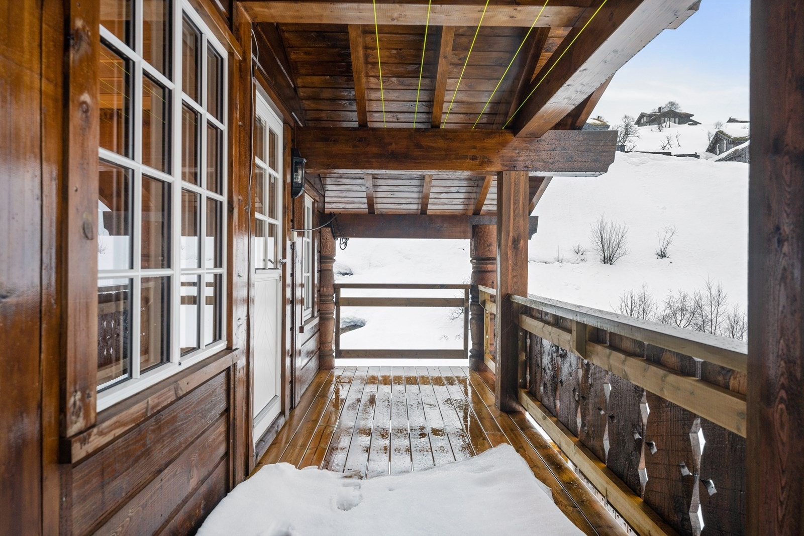 Veranda ut fra loftsstue Galleribilde