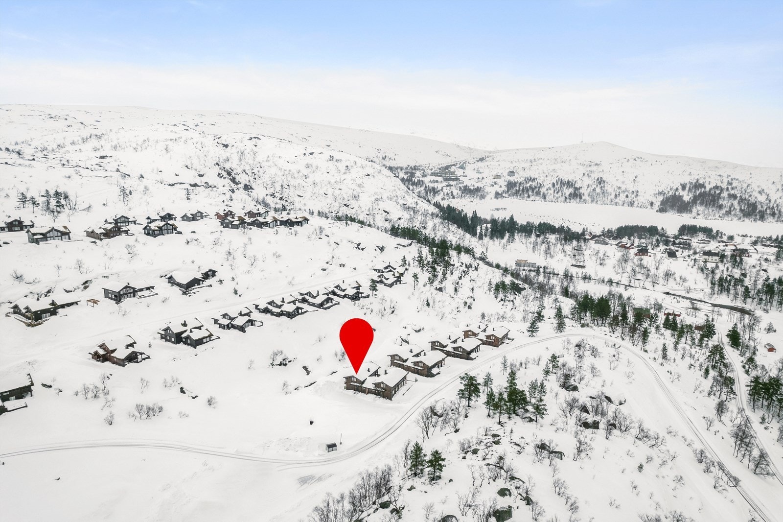 Dronebilde Galleribilde