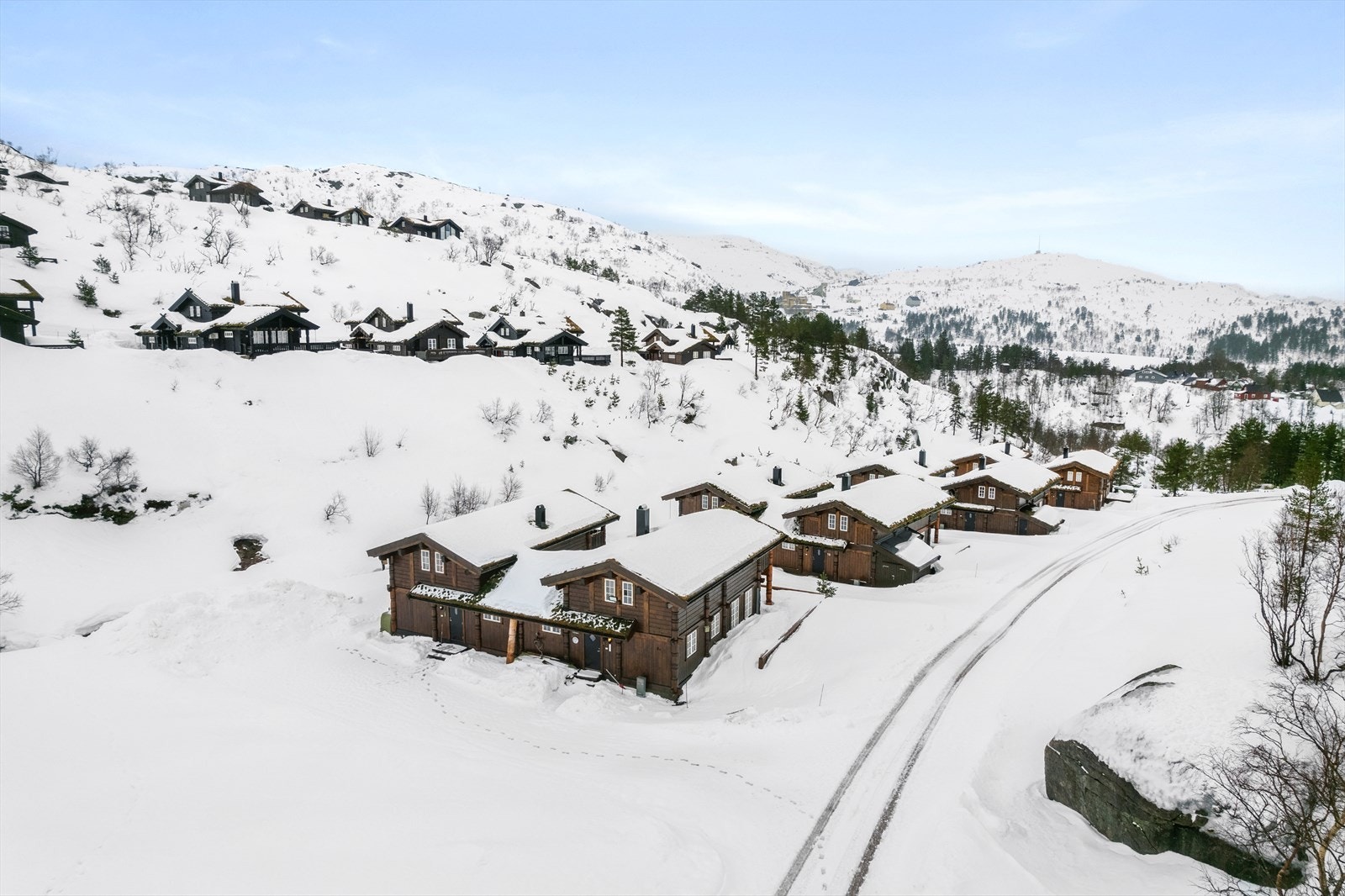 Dronebilde Galleribilde