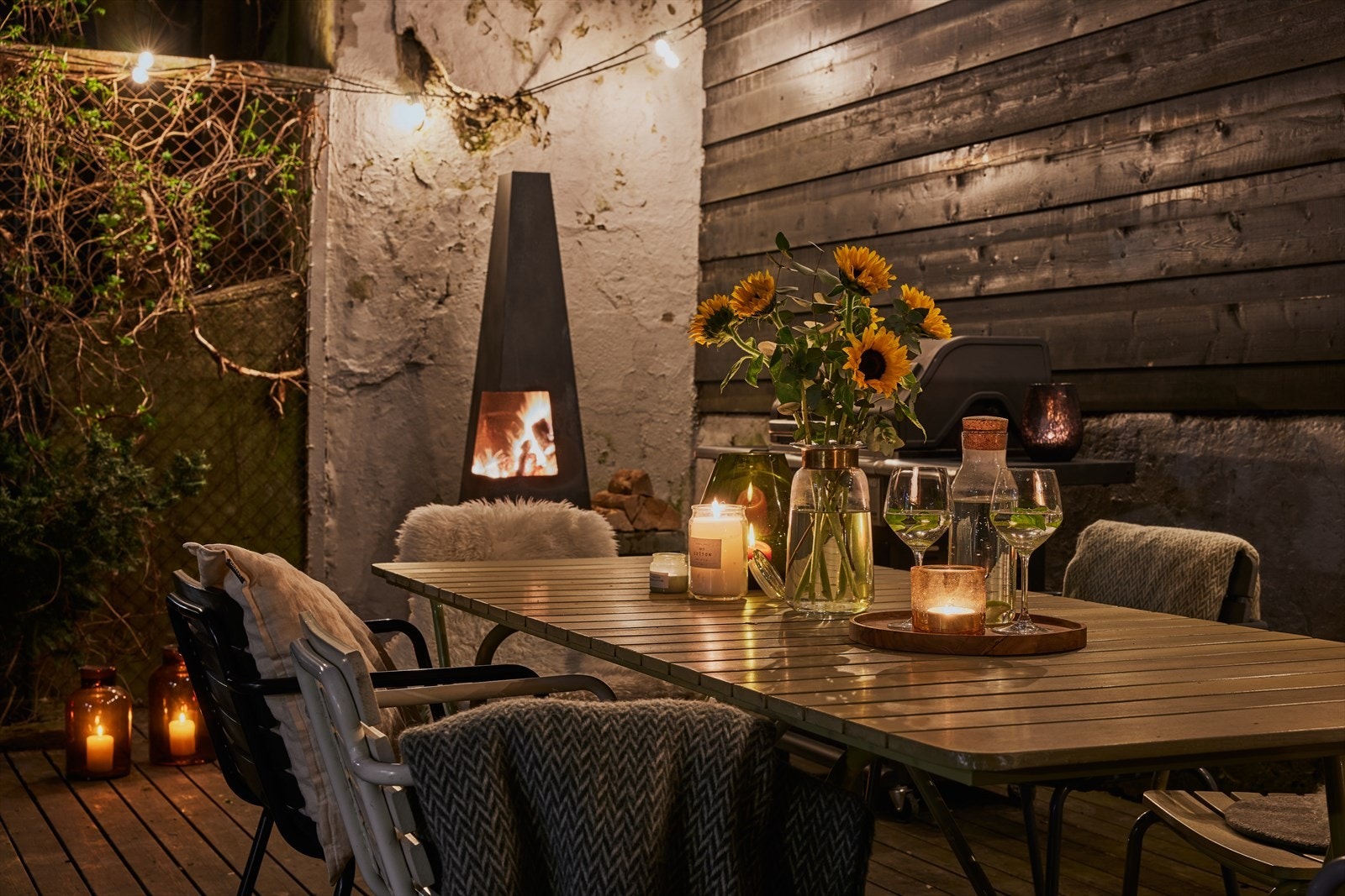 I tillegg til balkong har du en av Fredensborg's hyggeligste bakgårder rett utenfor. Galleribilde