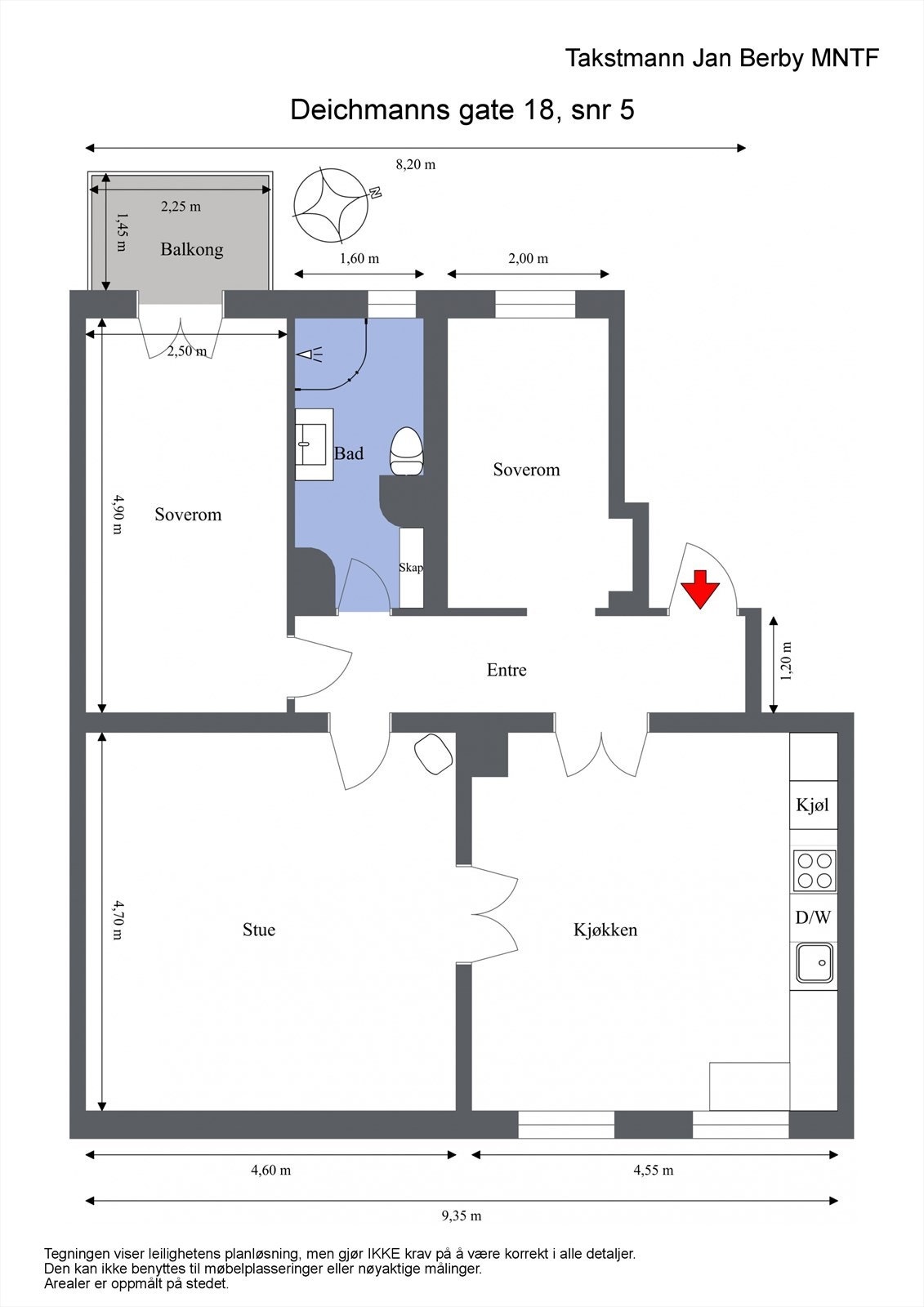 Plantegning. Galleribilde