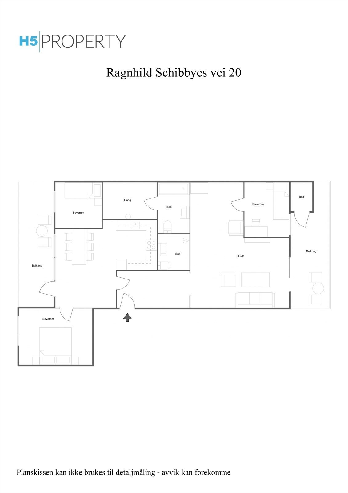 Plantegning Galleribilde