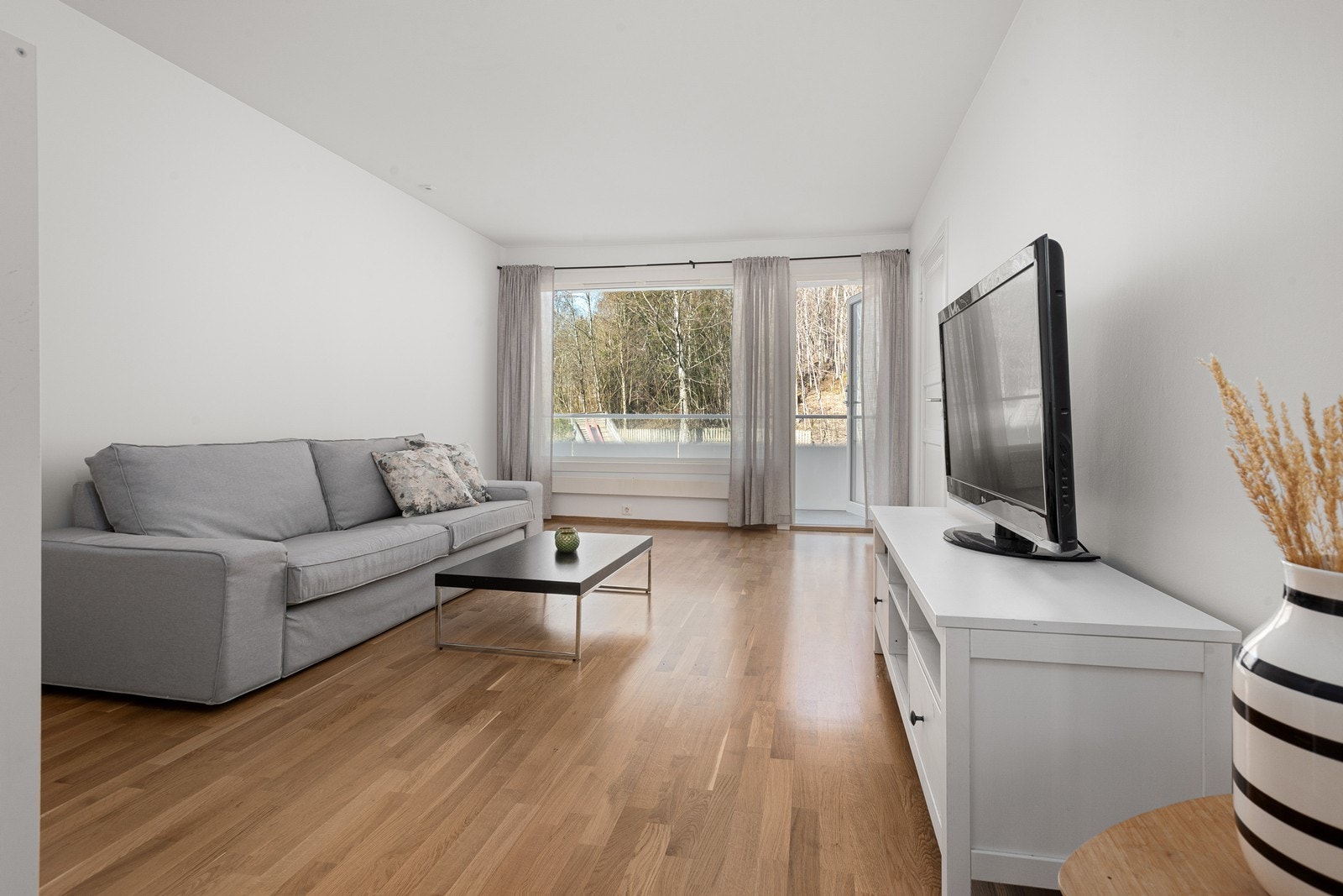 Leiligheten er gjennomgående og har en fin planløsning med rom som er enkle å innrede. Galleribilde