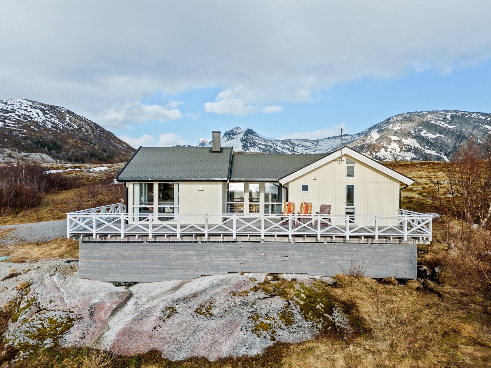 Fin uteplass Galleribilde