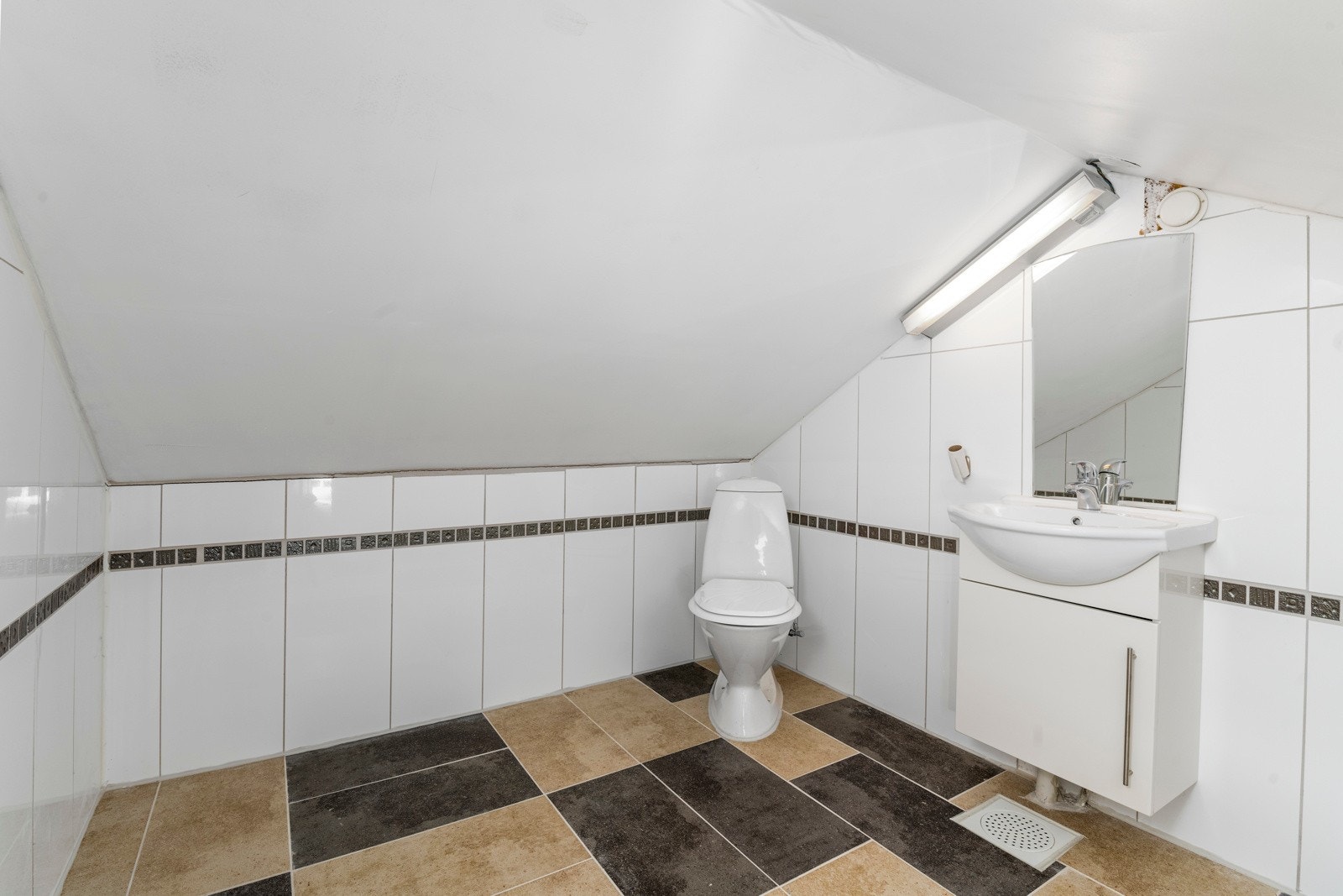 Ekstra toalett på loftet. Galleribilde