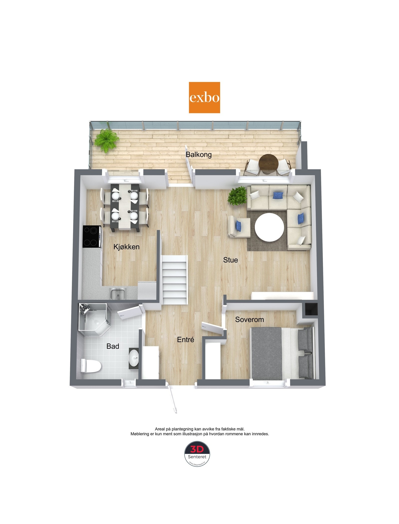 Planskisse hovedetasjen. Galleribilde