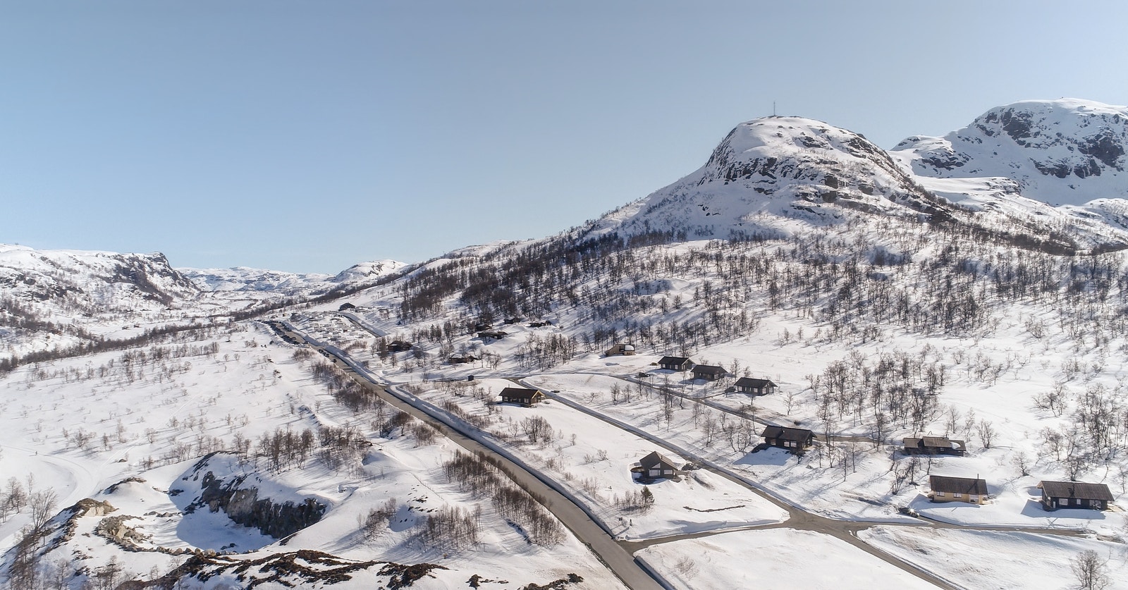 Åsliane hyttefelt ligger mellom Gullingen skitrekk og Gullingen turistsenter. Galleribilde