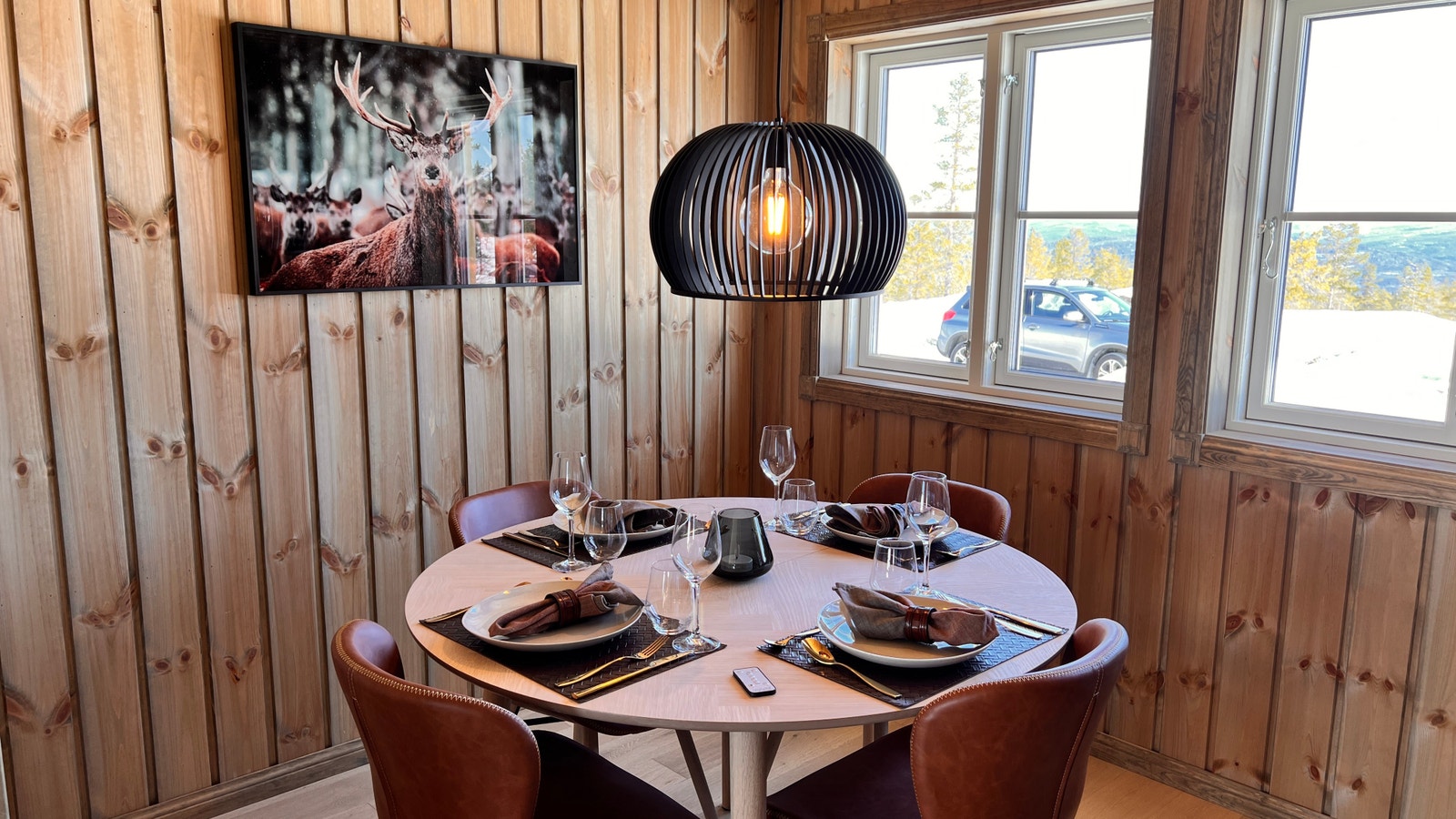 Kjøkkenkrok. Møbler og interiør fra Bohus er med i tilbudet. Galleribilde