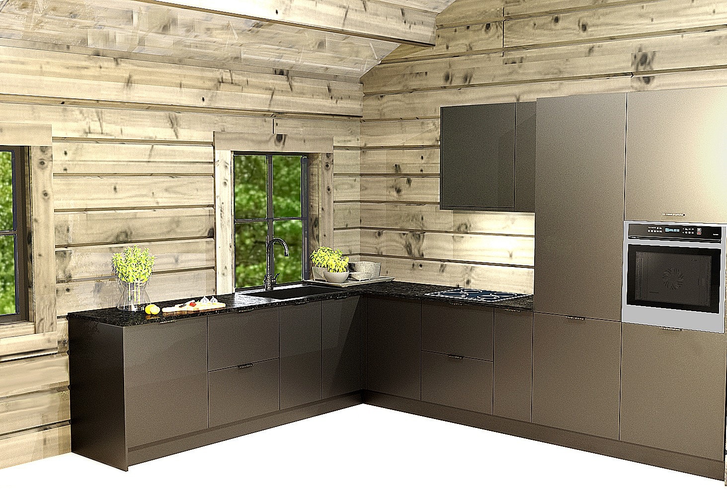 Kjøkken planløsning fra JKE Galleribilde