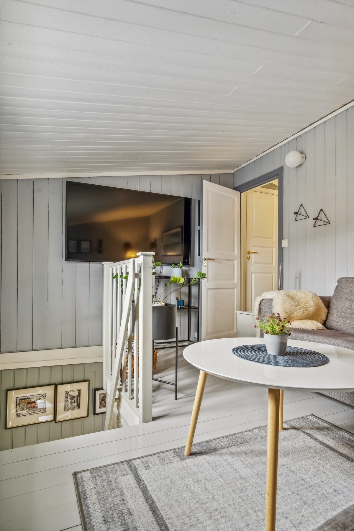 TV-stue. Galleribilde