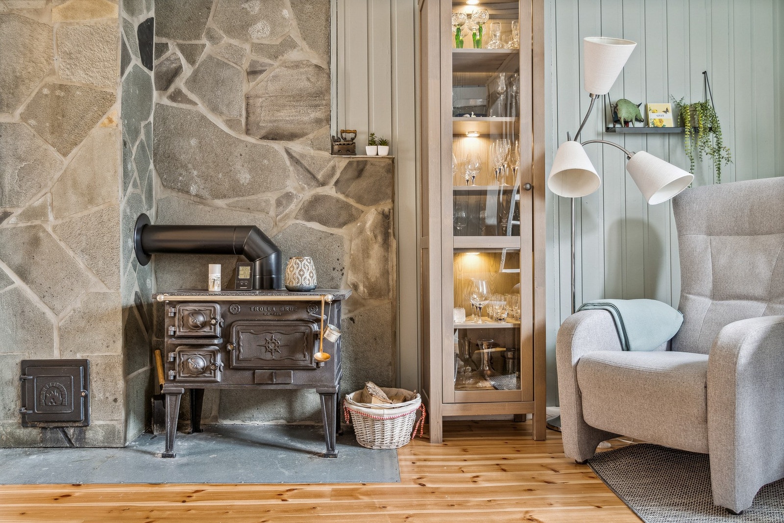 Ildsted. Galleribilde