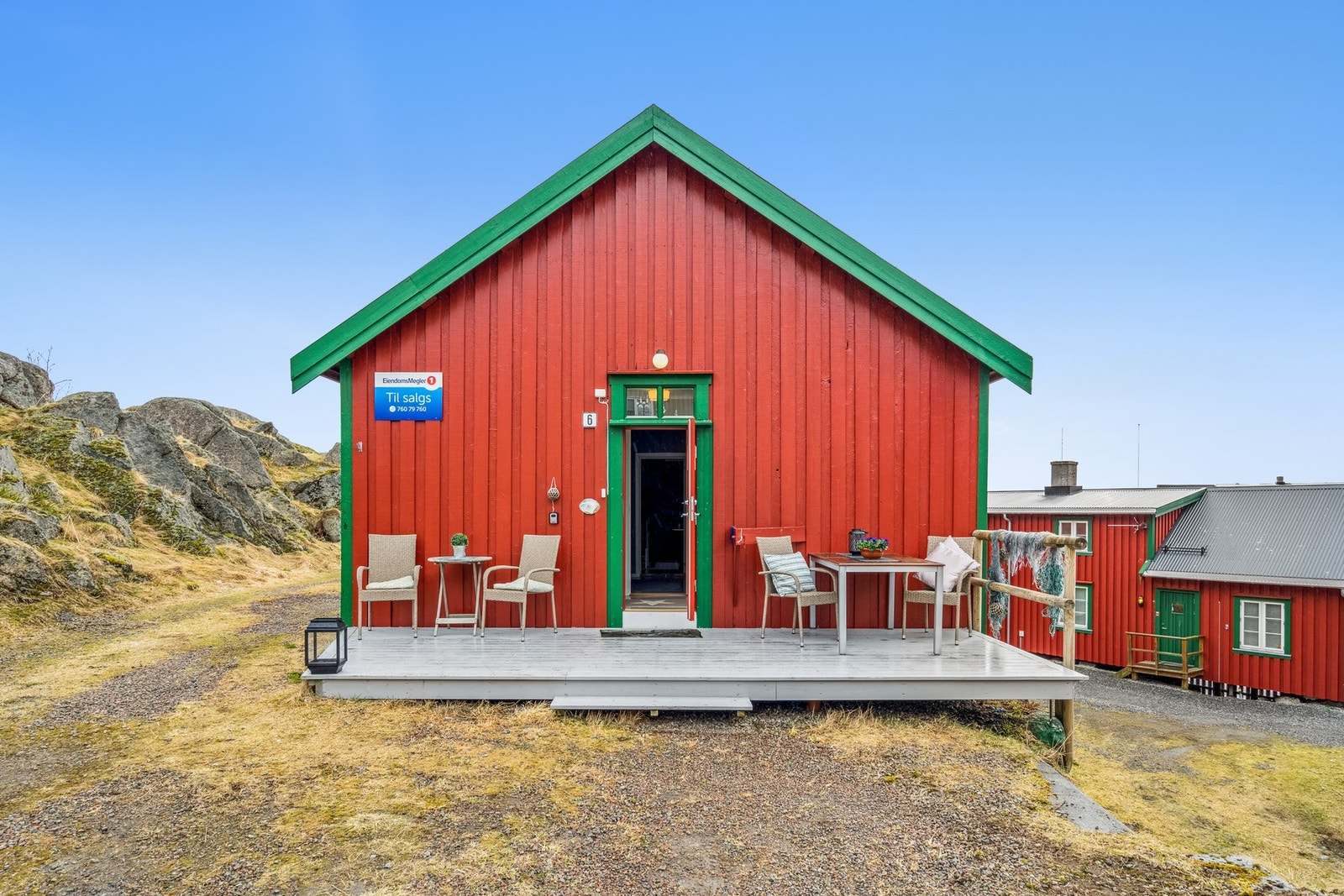 Dette er av de største rorbuene i Burekka. Galleribilde