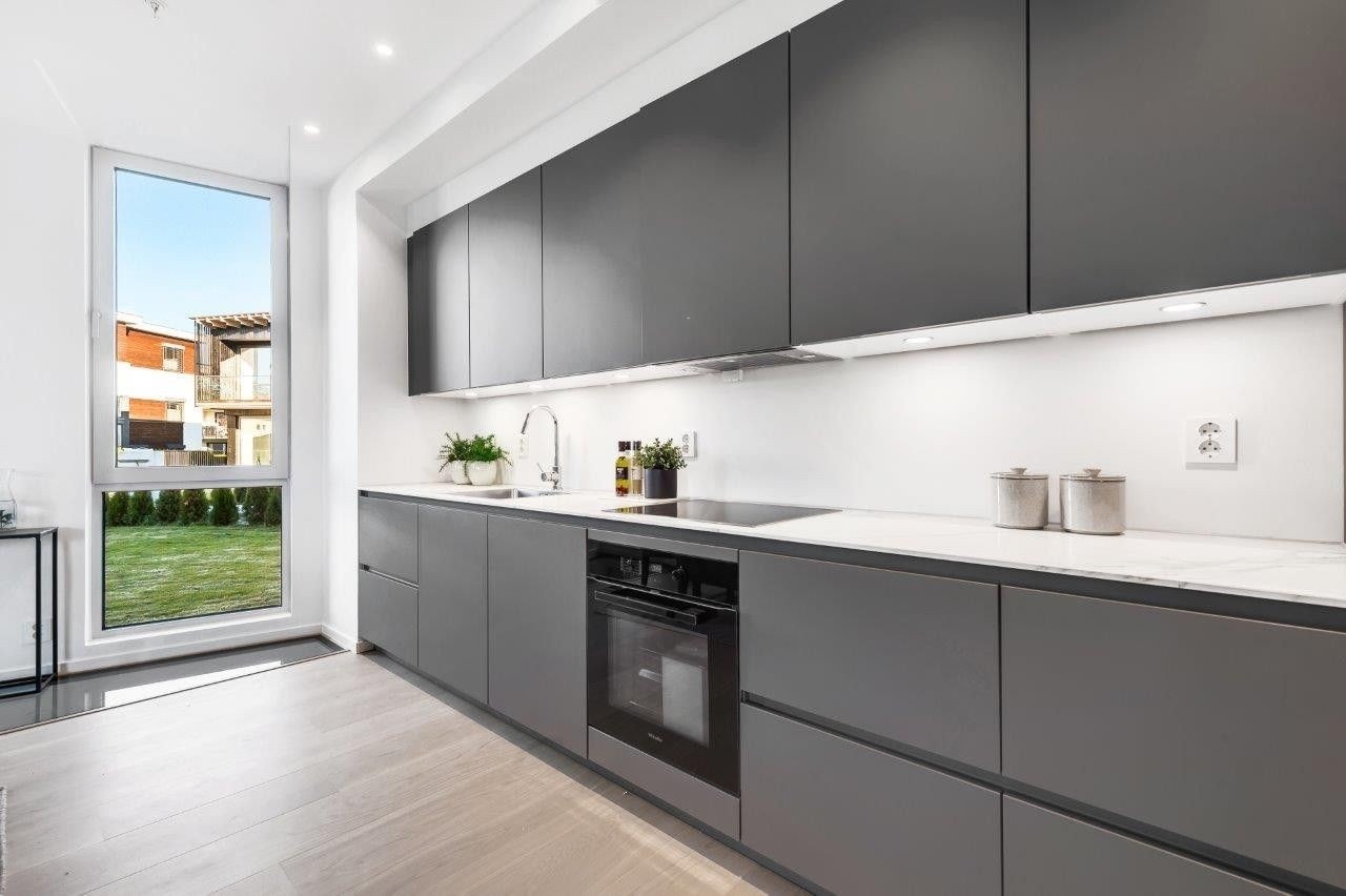 Kjøkken fra Siematic med integrere hvitevarer fra Miele (Bilde fra en lignende leilighet i prosjektet) Galleribilde