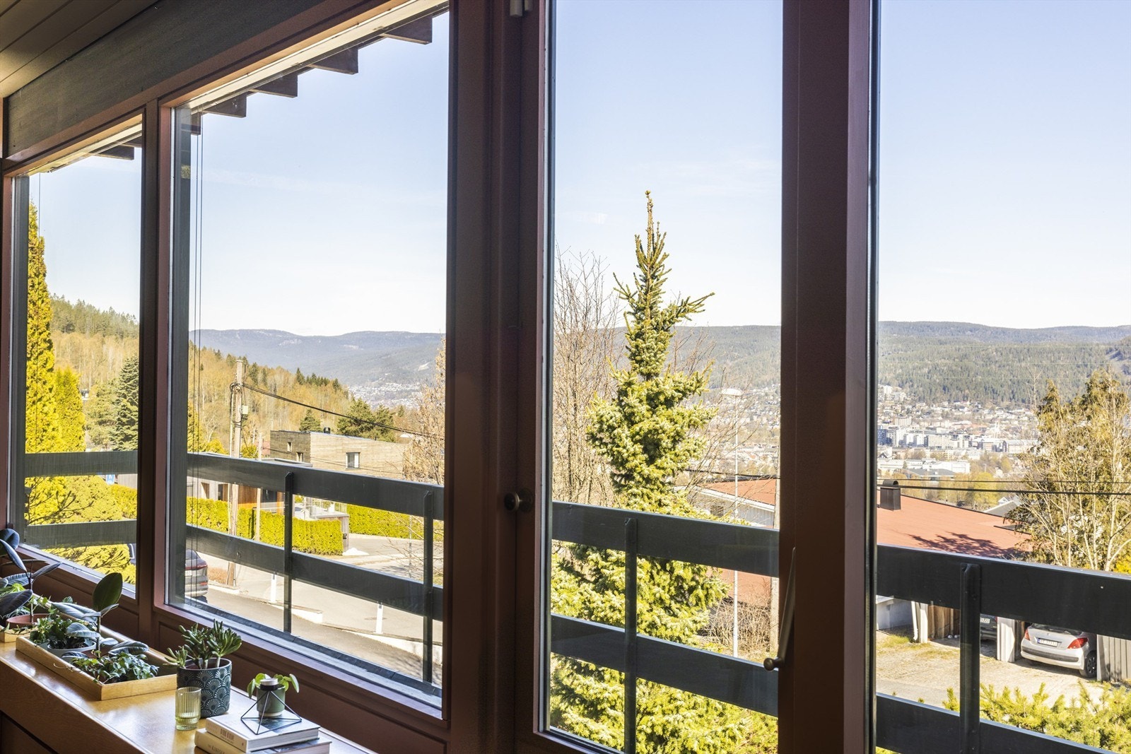 Utsikt fra stuevindu Galleribilde