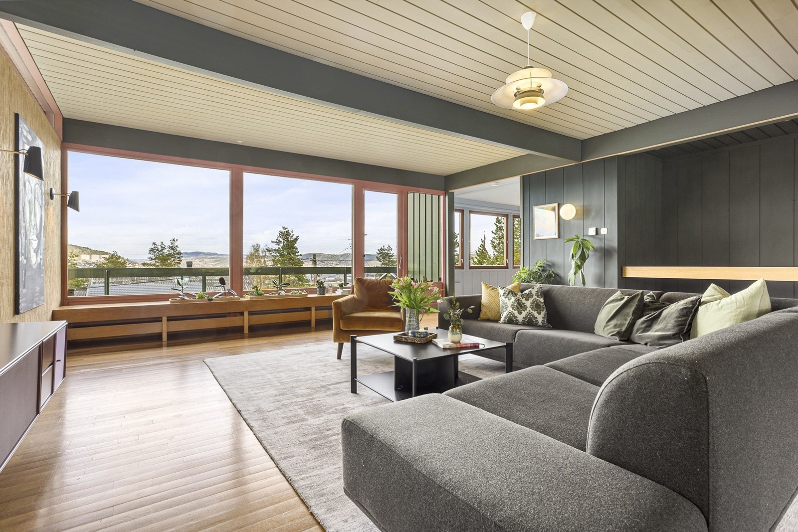 Åpen løsning mot spisestue Galleribilde