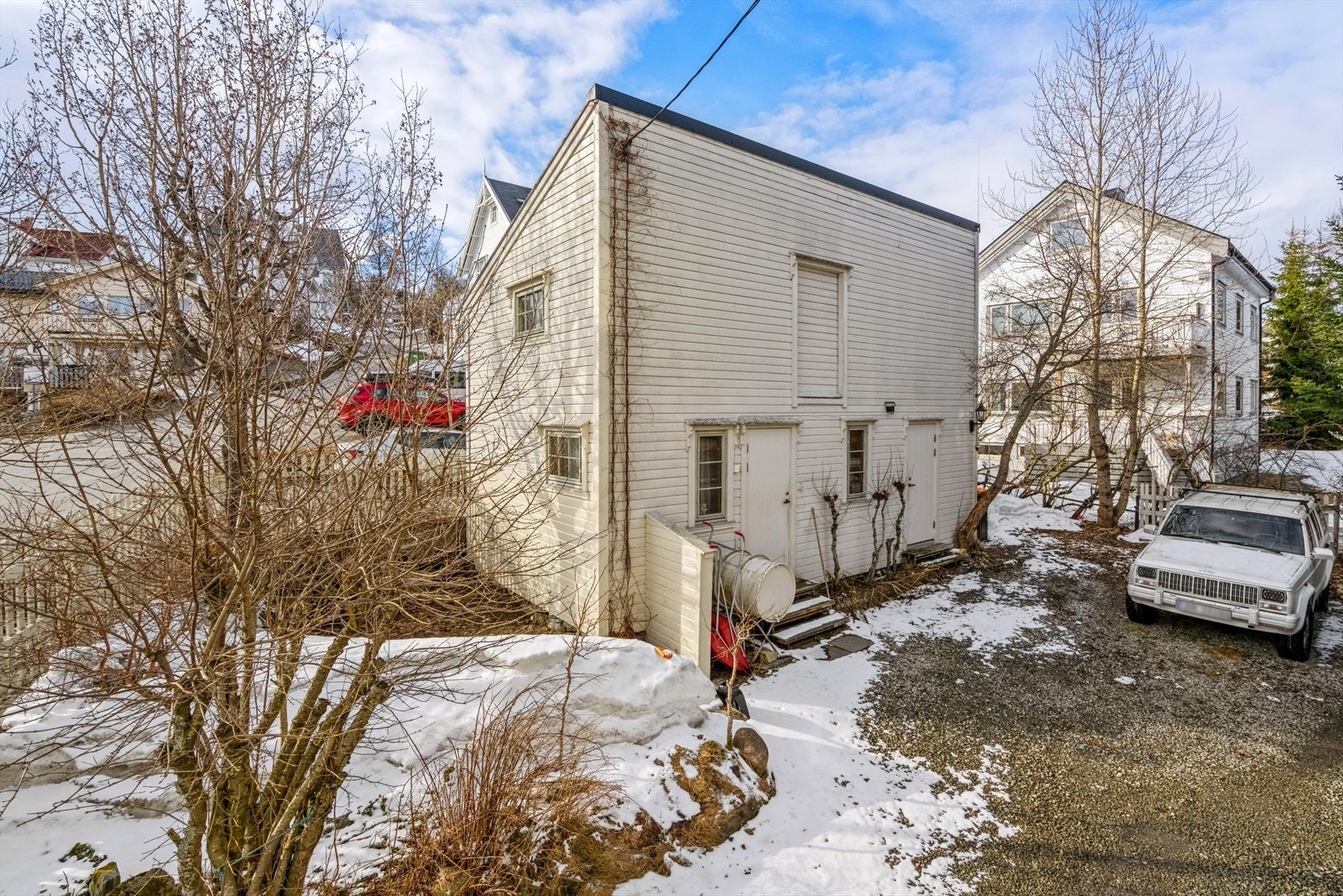 Isolert anneks i bakgården. Galleribilde