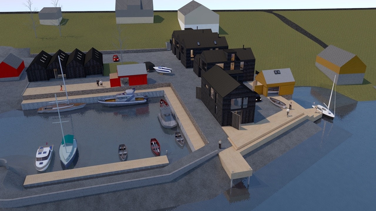 Skisse over hvordan det er tiltenkt når alt er ferdig Galleribilde