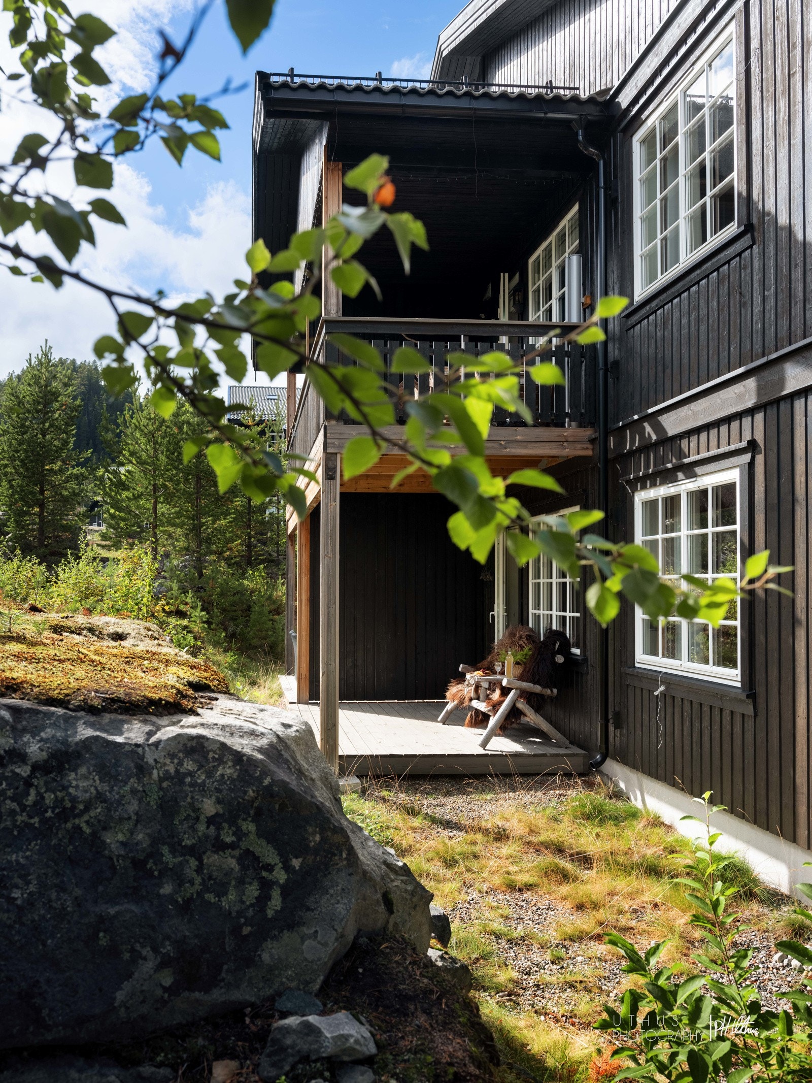 Gode solforhold morgen og tidlig ettermiddag Galleribilde