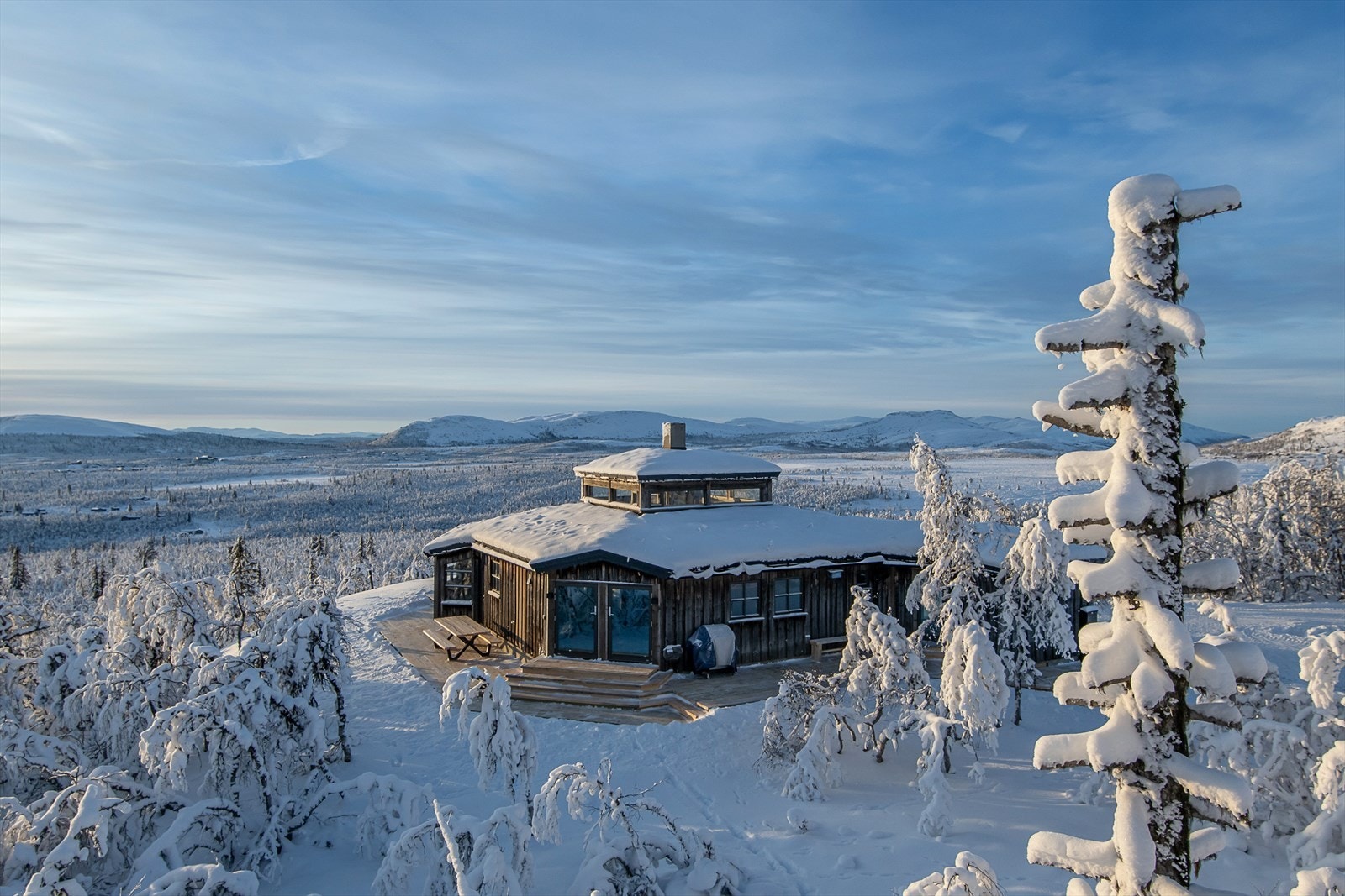 Eiendommen byr på en magisk panorama utsikt. Galleribilde