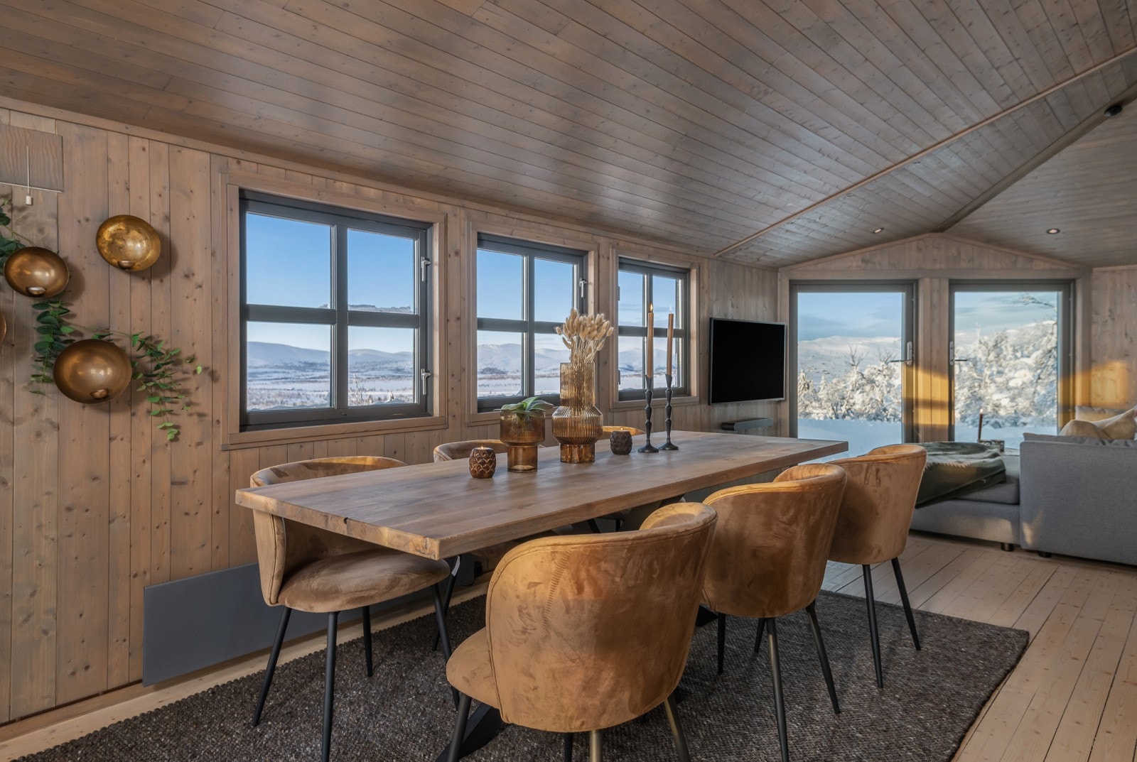 Fra spisestuen er det en nydelig utsikt! Galleribilde