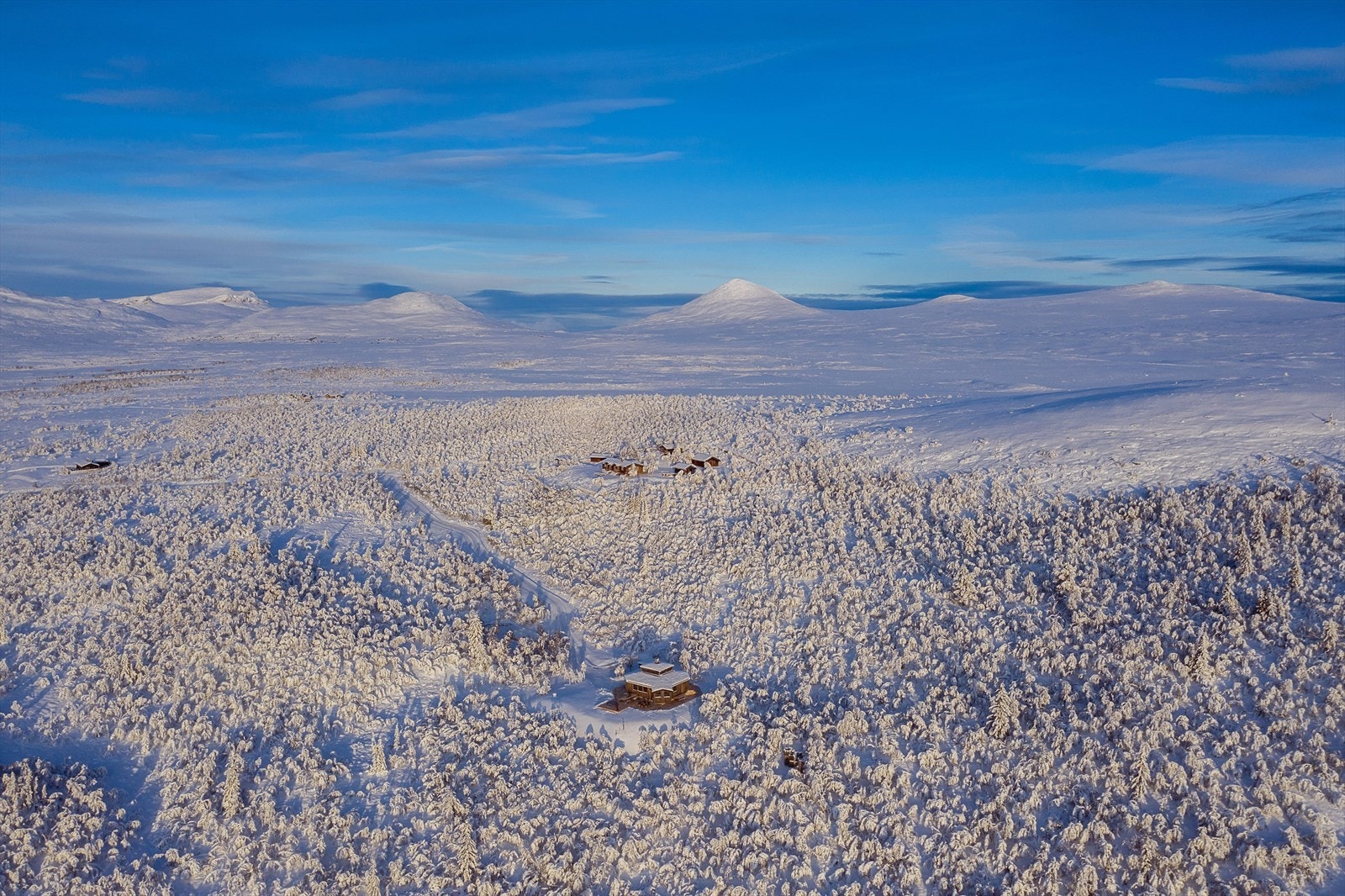 Vakre Muen ligger ikke langt fra eiendommen. Galleribilde