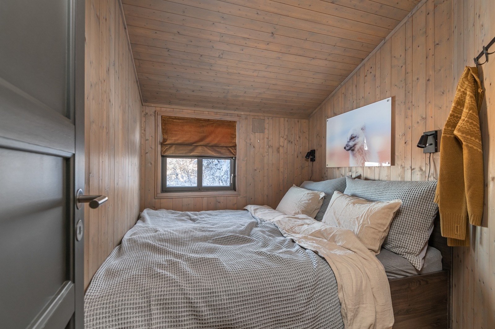 Hytta har tre soverom som alle er av fin størrelse. Galleribilde