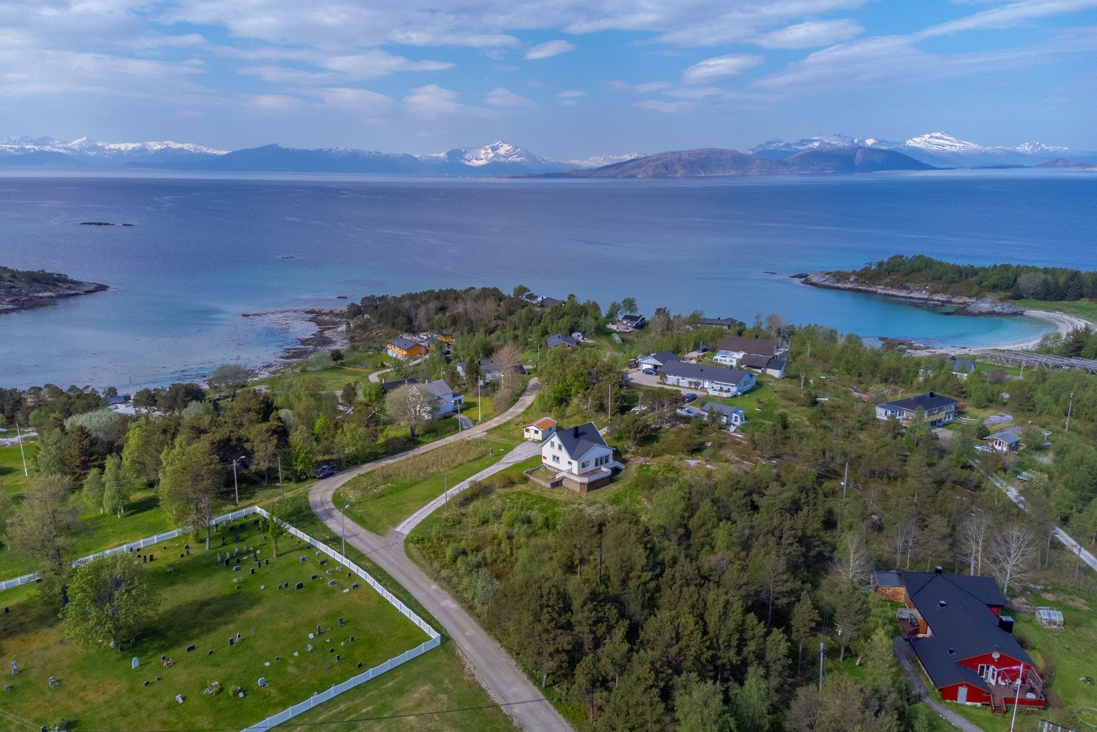 Dronebilde. Galleribilde