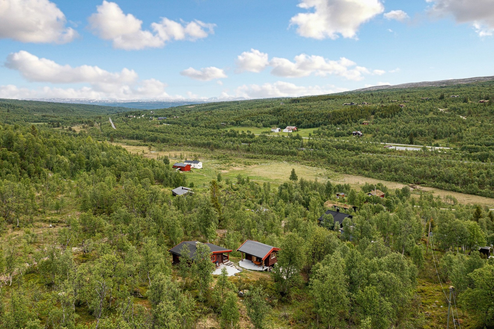 Dronebilde Galleribilde
