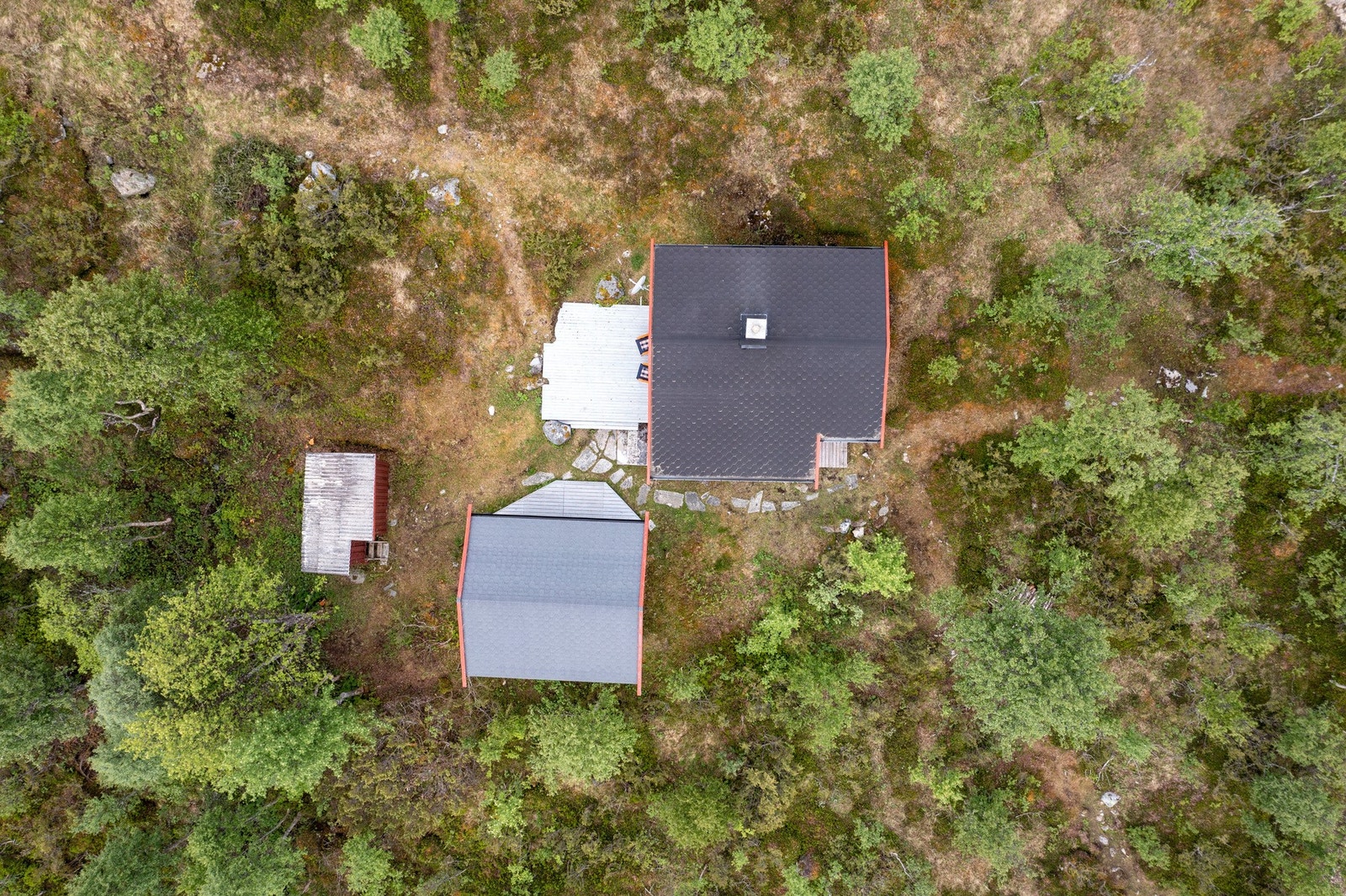 Dronebilde Galleribilde