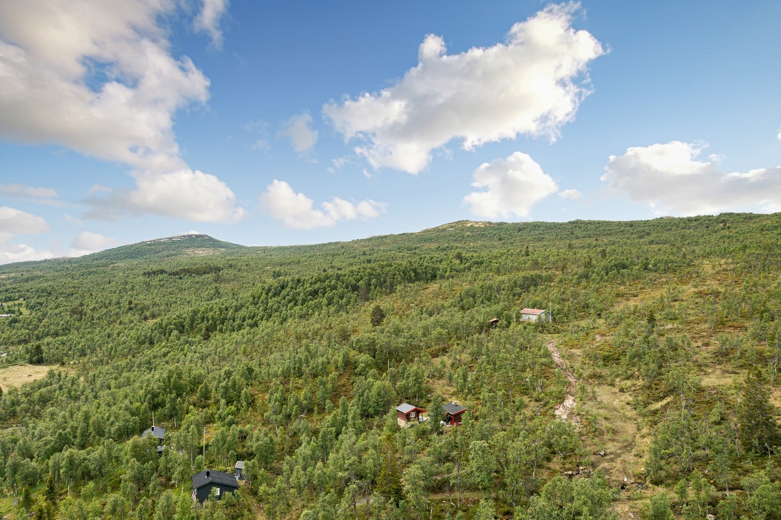 Dronebilde Galleribilde