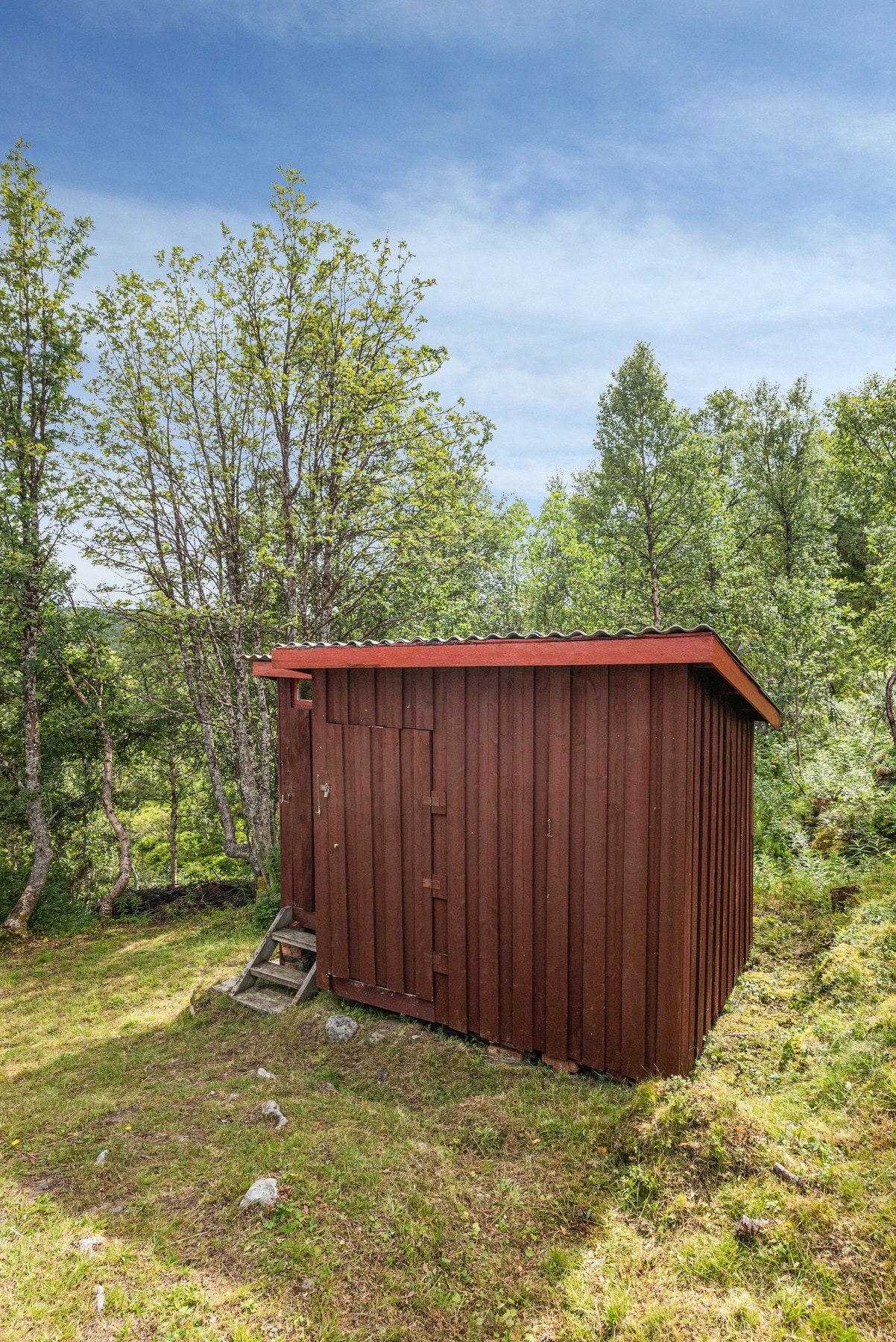 Uthus med utedo Galleribilde