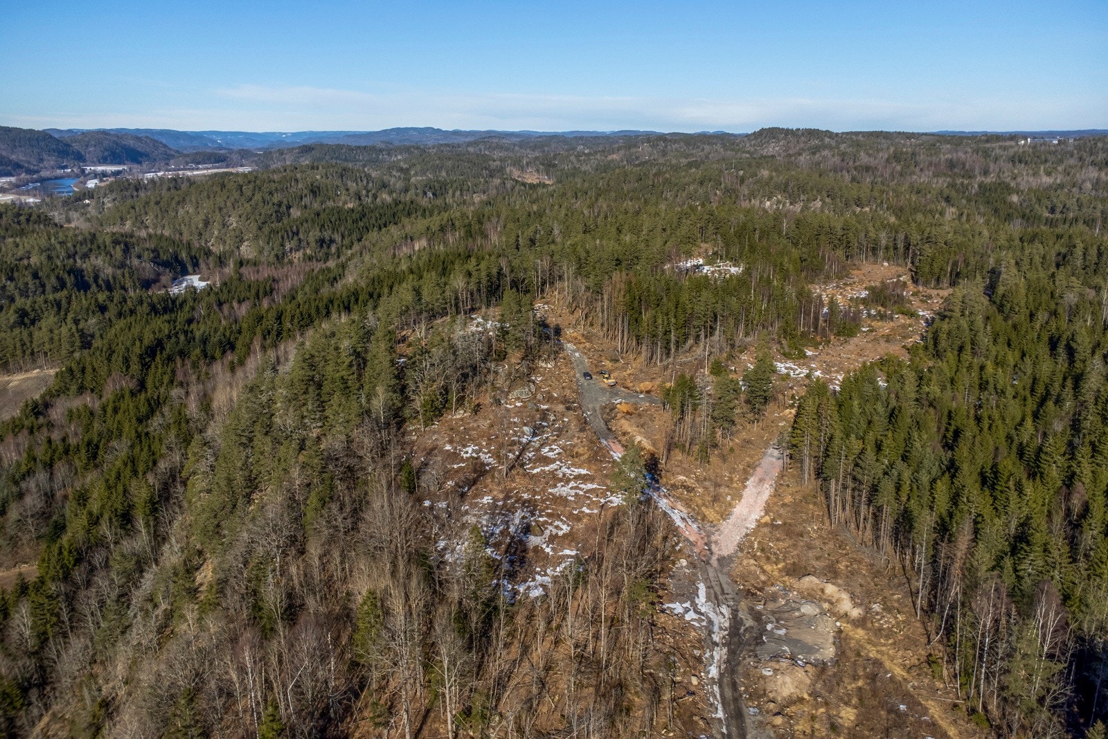 Dronefoto Galleribilde