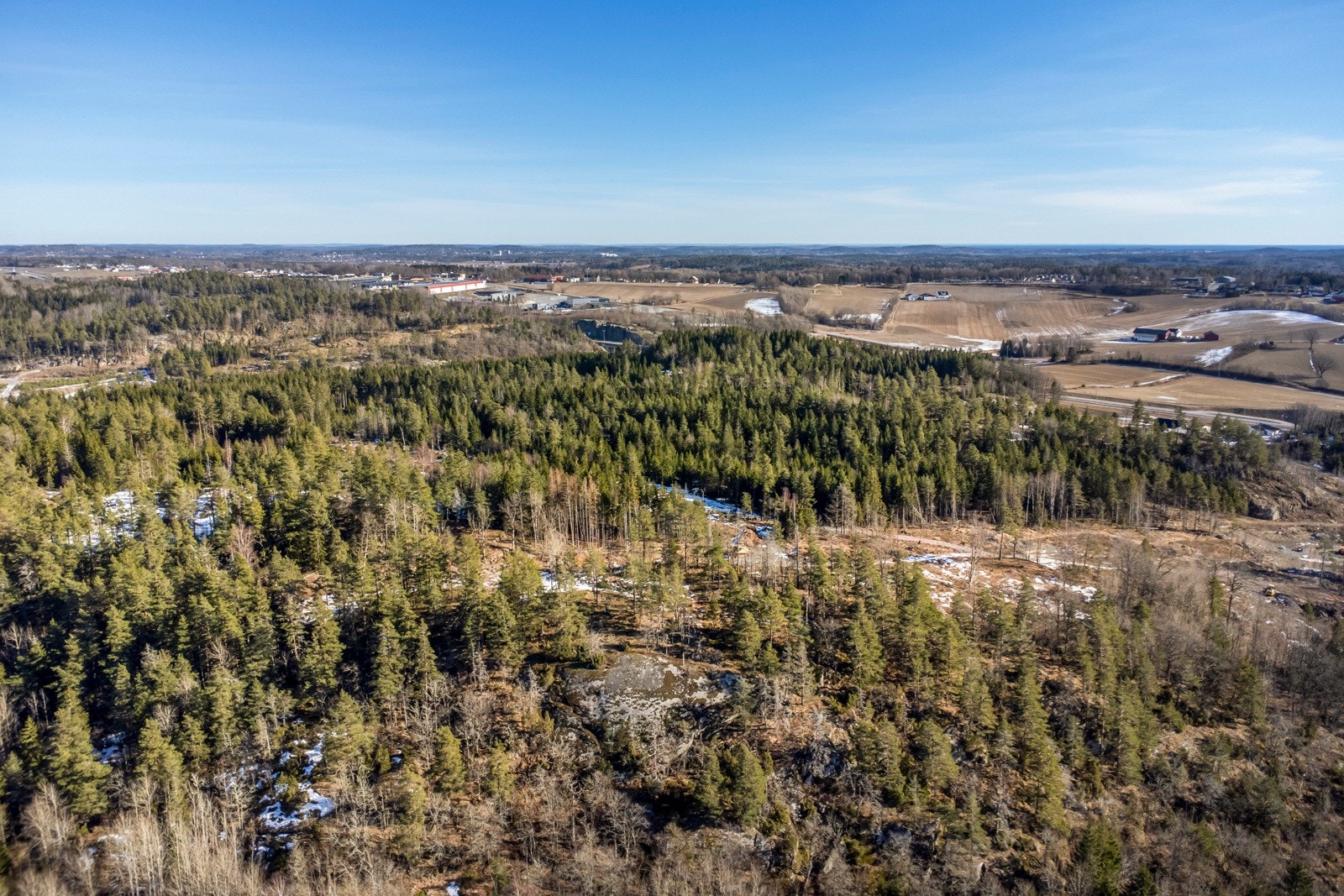 Dronefoto Galleribilde