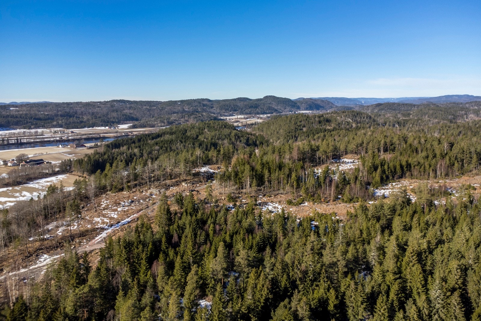 Dronefoto Galleribilde