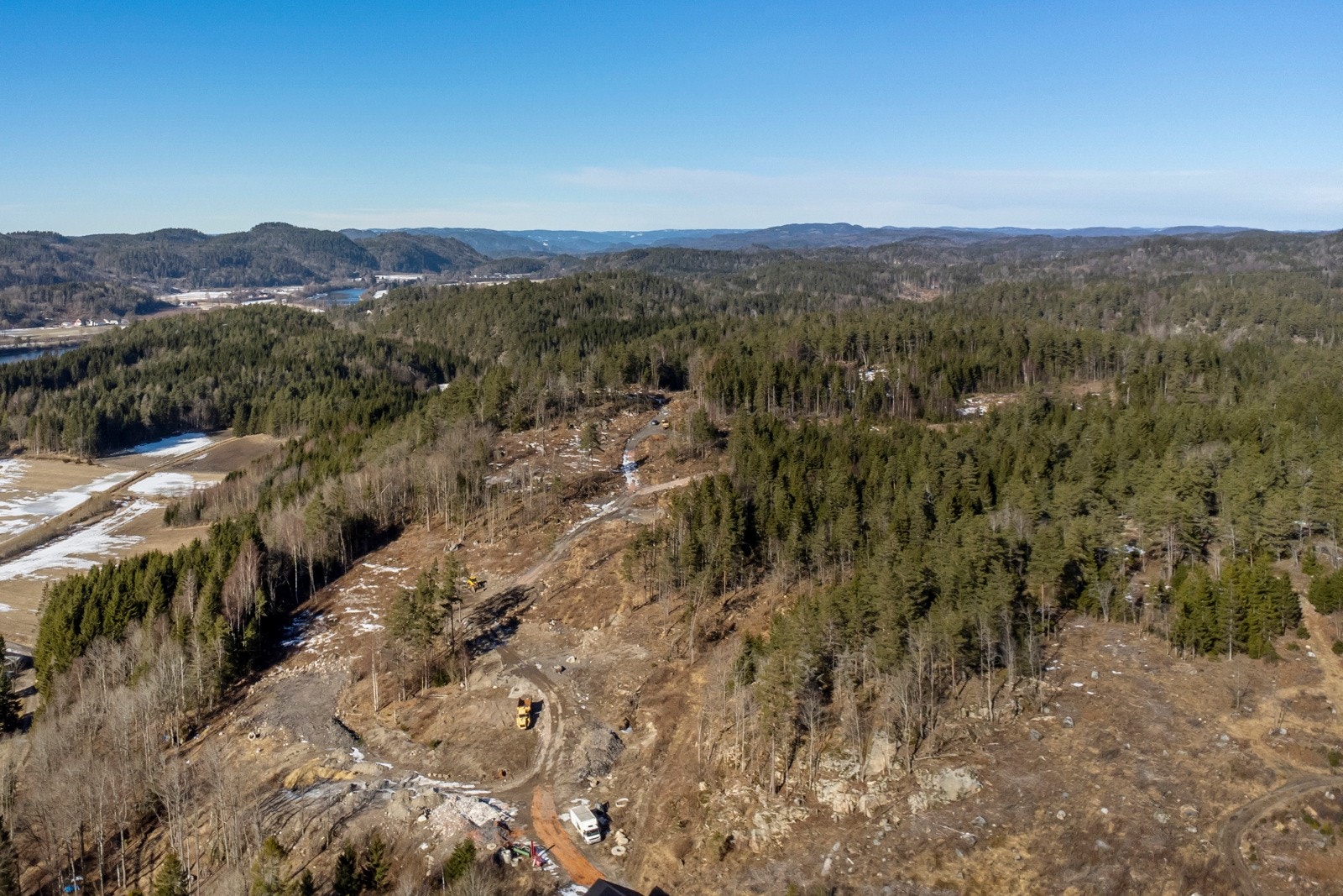 Dronefoto Galleribilde